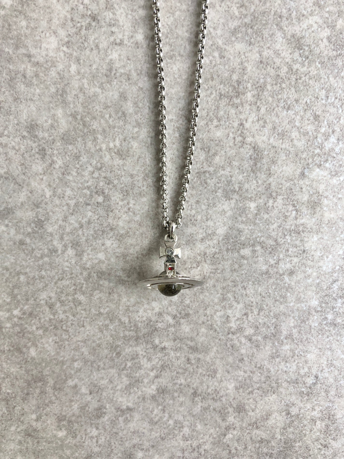 Vivienne Westwood Necklace Silver Vintage gigfs5