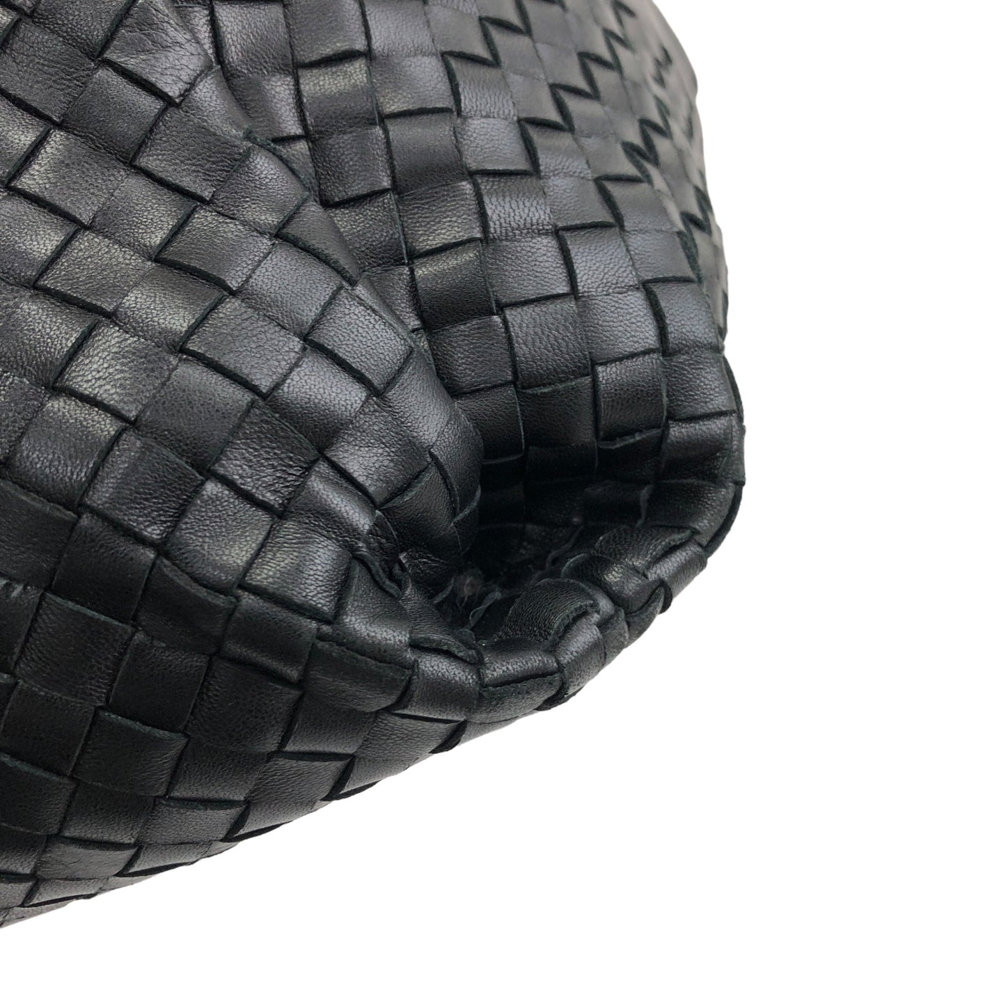 Bottega Veneta Intrecciato 單肩包 黑色 復古 68c8ji