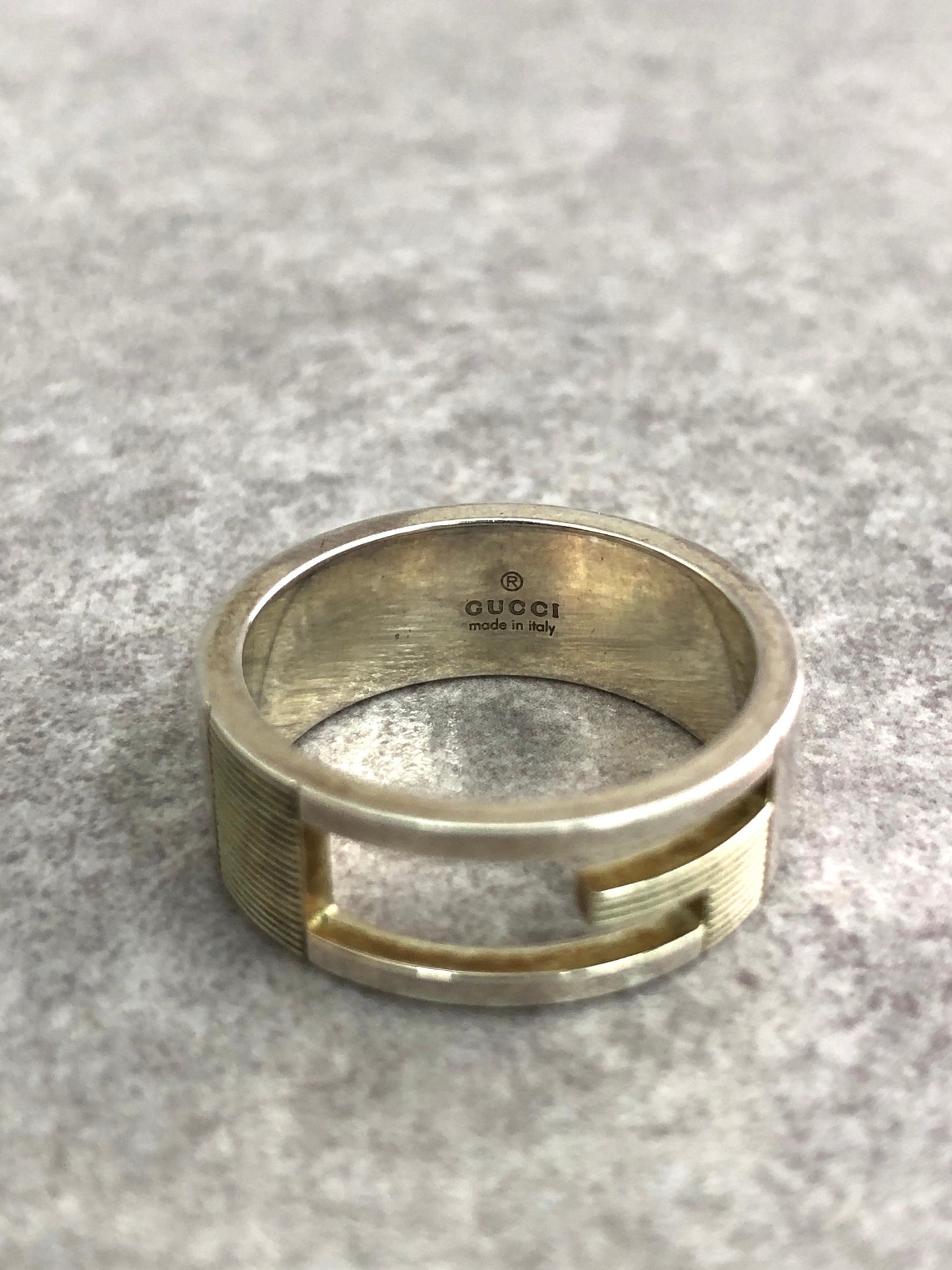 GUCCI 戒指 SILVER925 銀 復古 f5zbnd