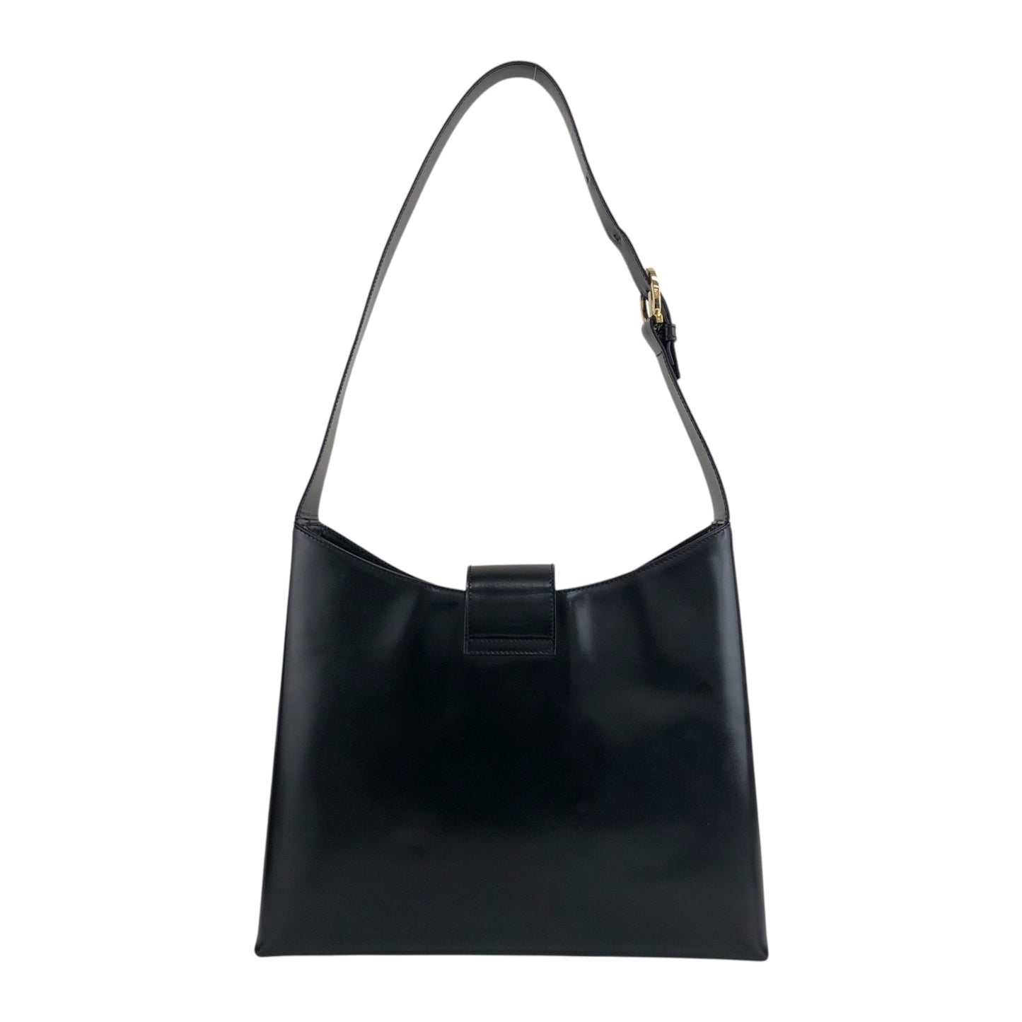 Salvatore Ferragamo Gancini Shoulder bag Black Vintage j6g6xf