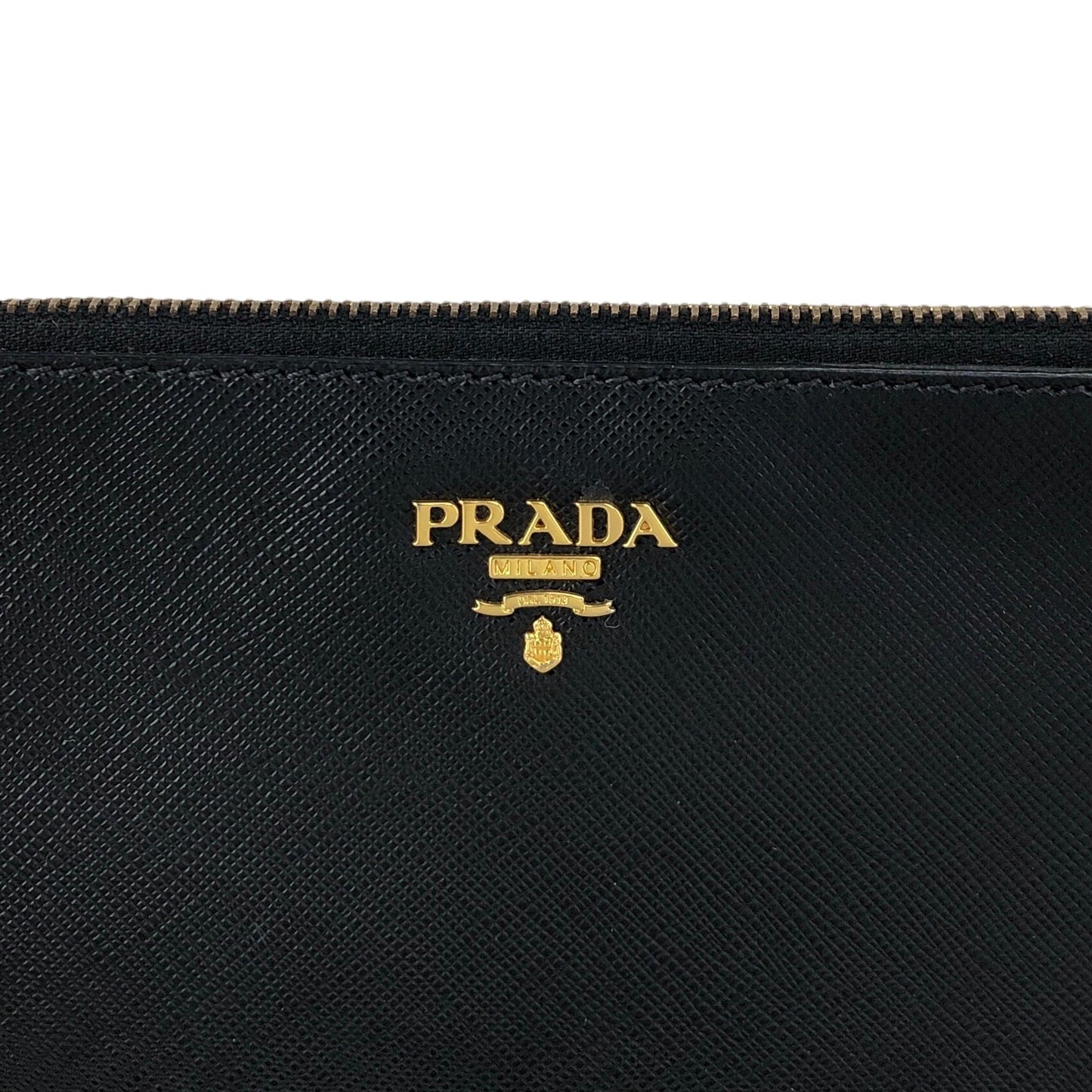 PRADA Logo Small Handbag Black Vintage ce7ved