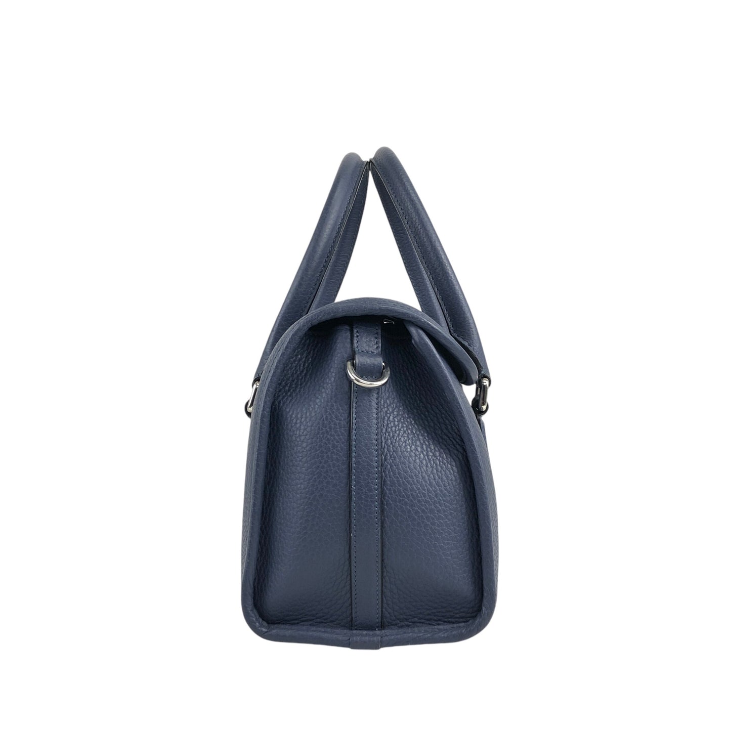 LOEWE Anagram Two-way Handbag Shoulder bag Blue Vintage bni3pa