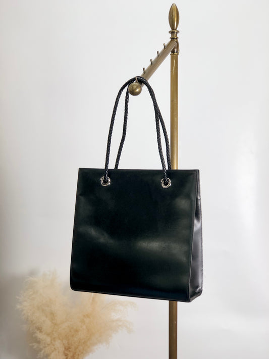 Cartier Handbag Shoulder bag Black Vintage amhwat