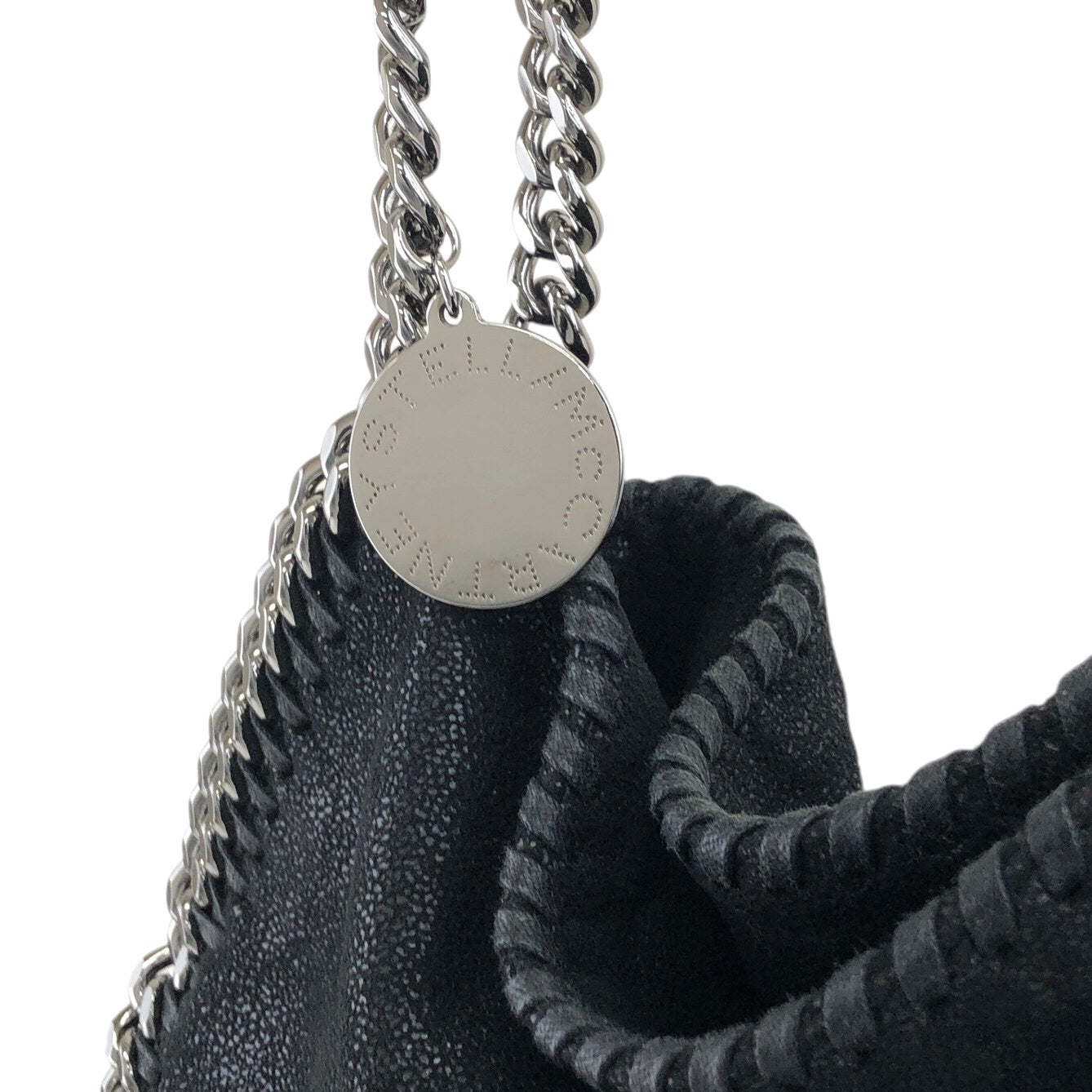 Stella McCartney Chain Shoulder bag Black Vintage nwywba