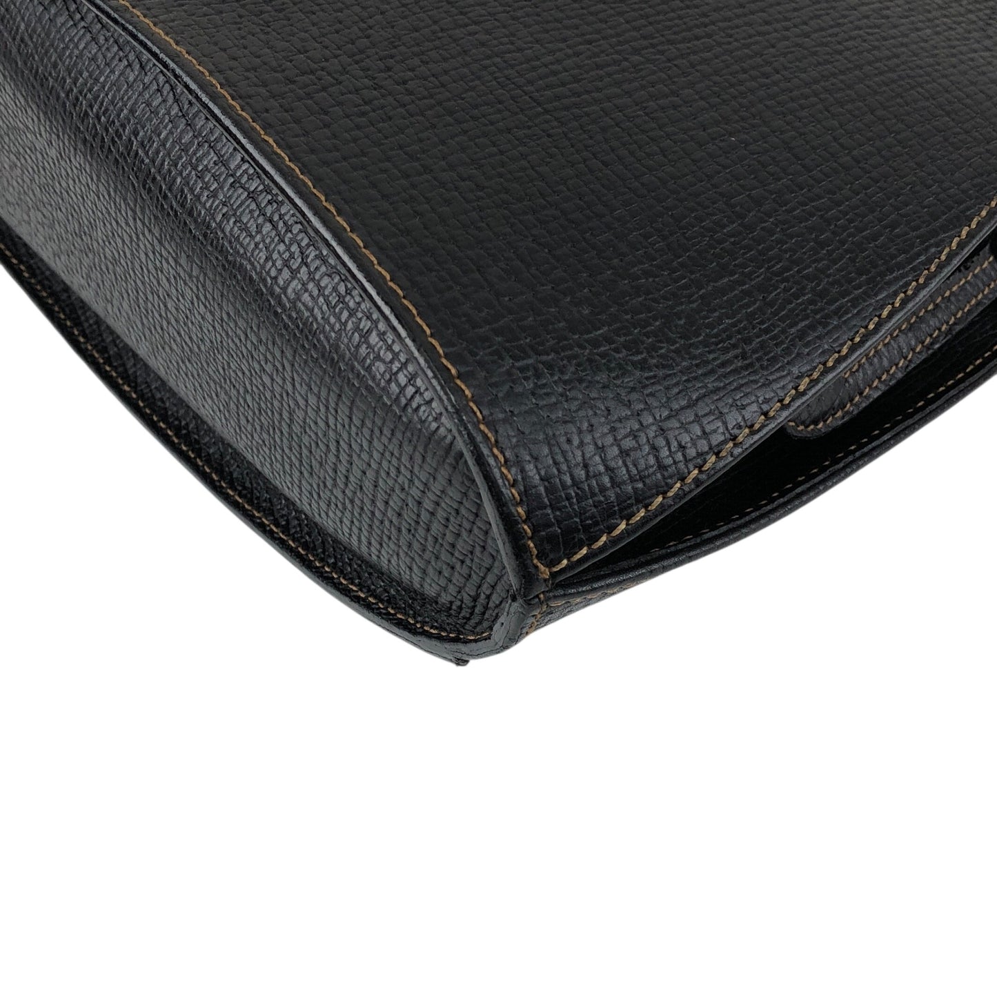 LOEWE Logo Embossed Handbag Black Vintage g64y6x