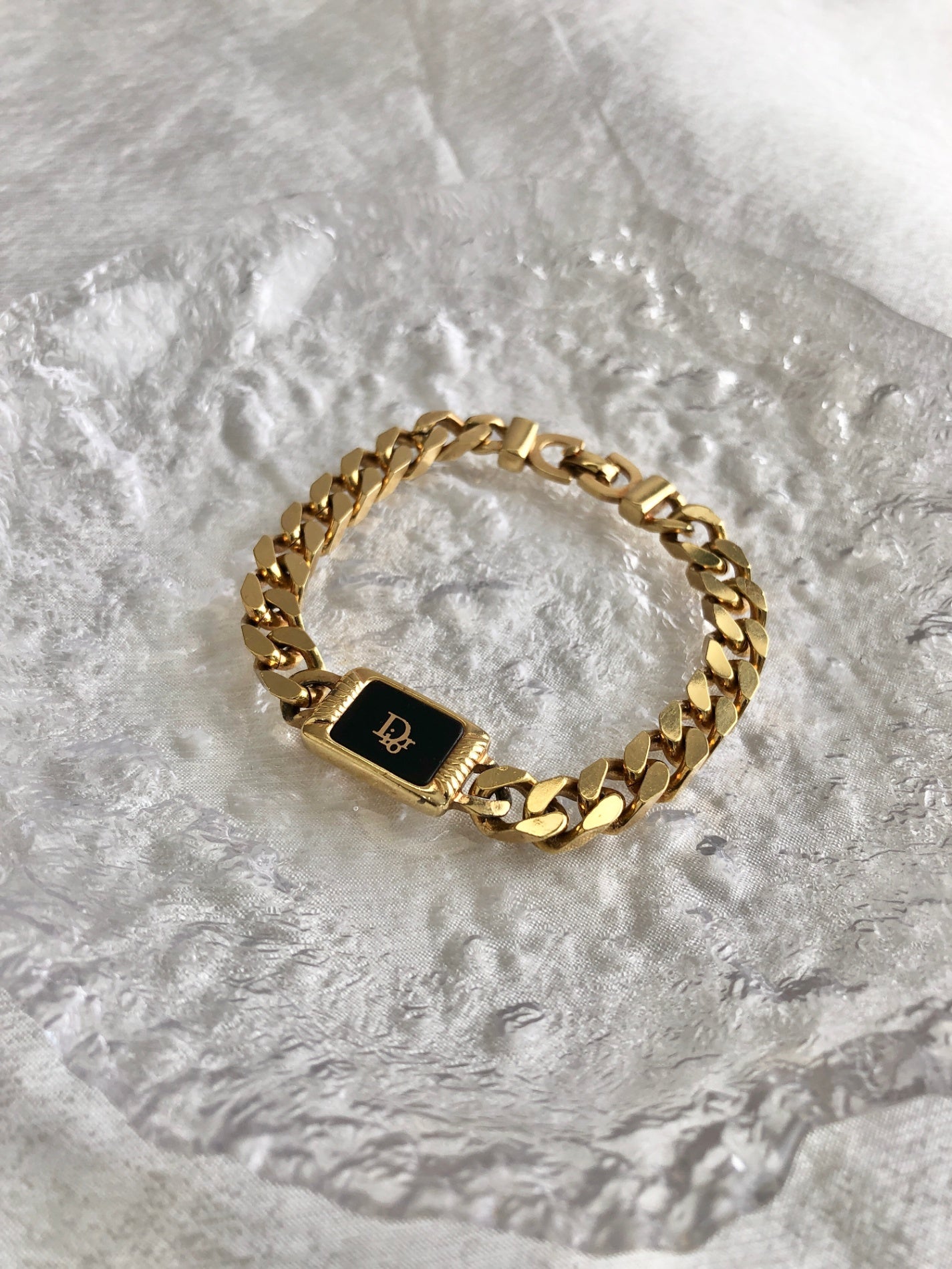 アクセサリー Christian Dior Bracelet gold Vintage s-l400.jpg