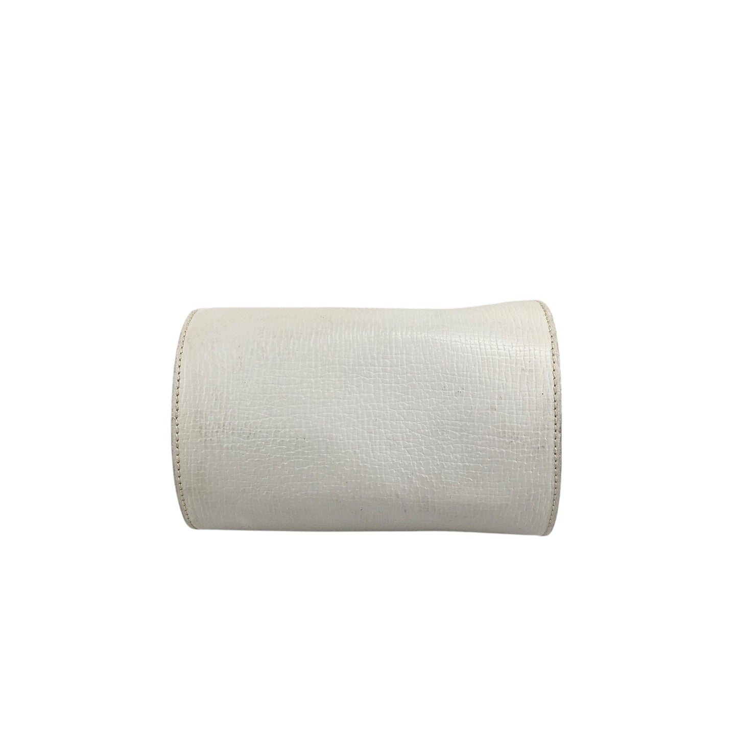 LOEWE Logo Embossed Shoulder bag Ivory Vintage sj6yij