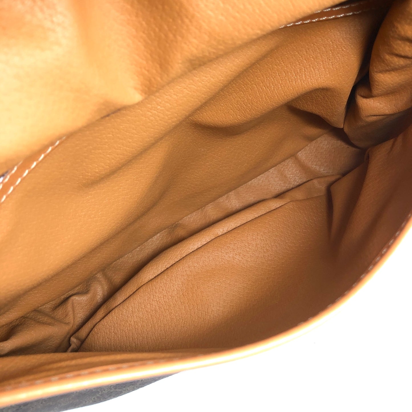 CELINE Macadam Shoulder bag Brown Vintage smihn4