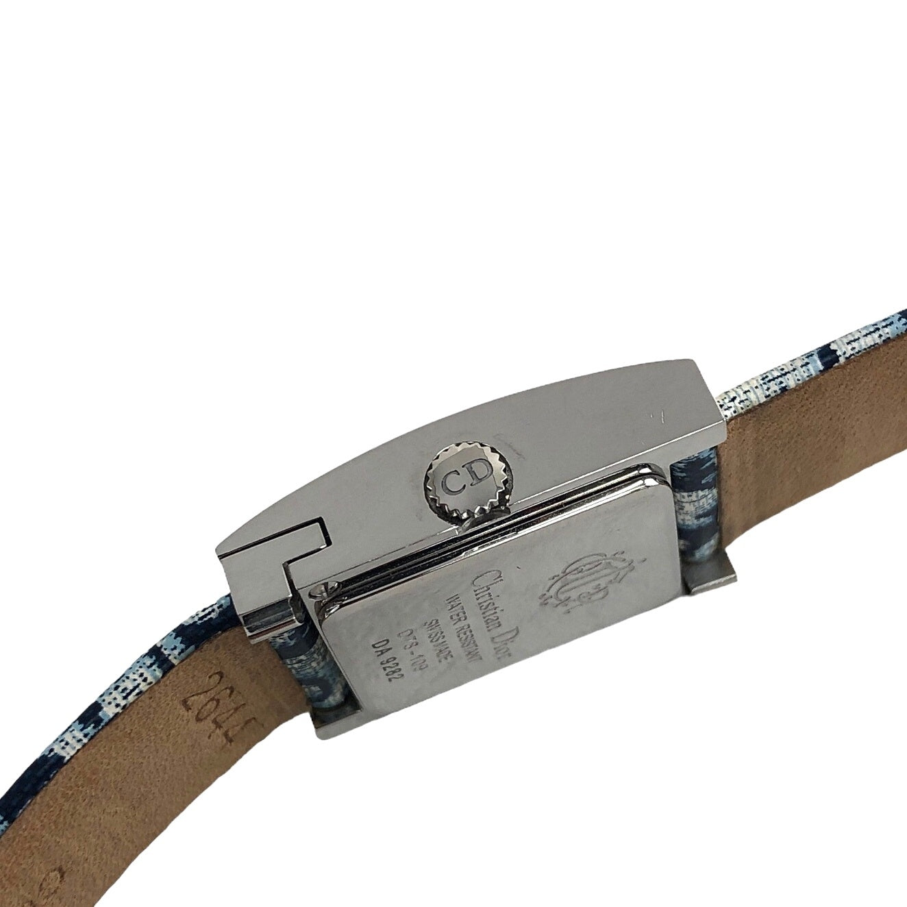 Christian Dior Trotter 手錶 藍色×銀色 復古 mjjp4z