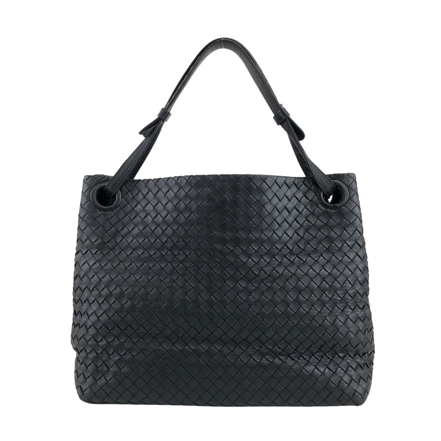 Bottega Veneta Intrecciato 單肩包 黑色 Vintage 4ytbbh