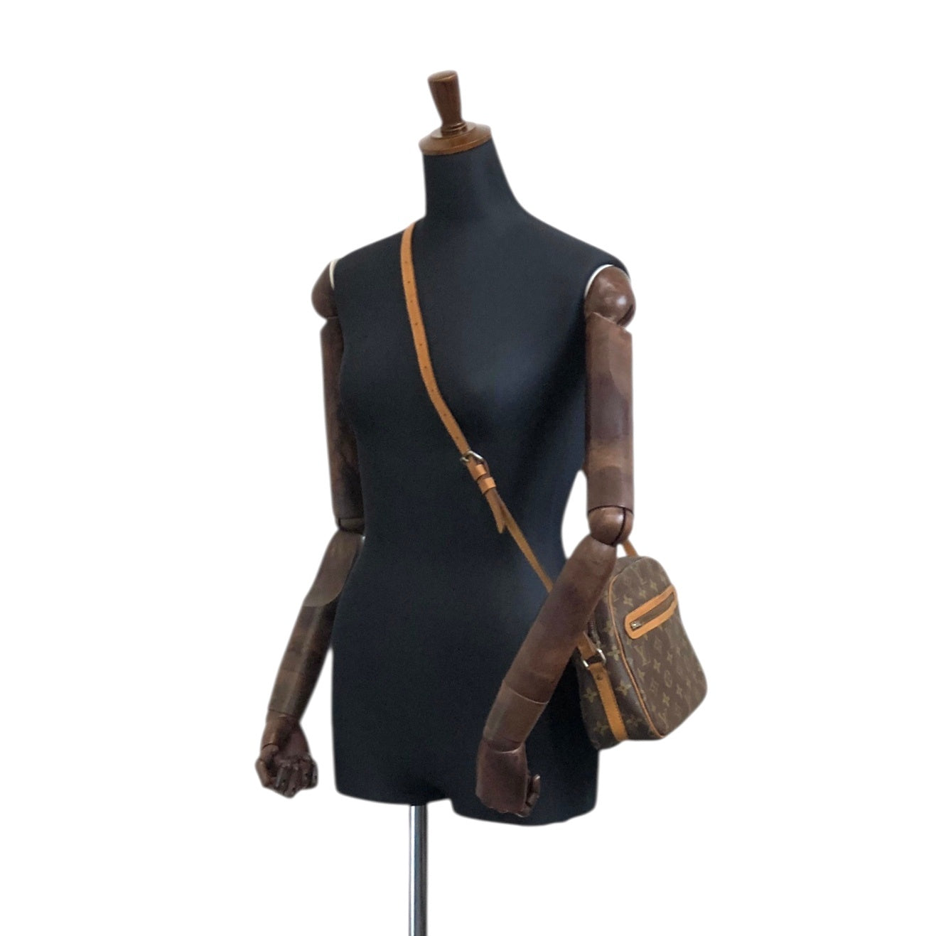LOUIS VUITTON Monogram Shoulder bag Brown M51222 Vintage uvfdej