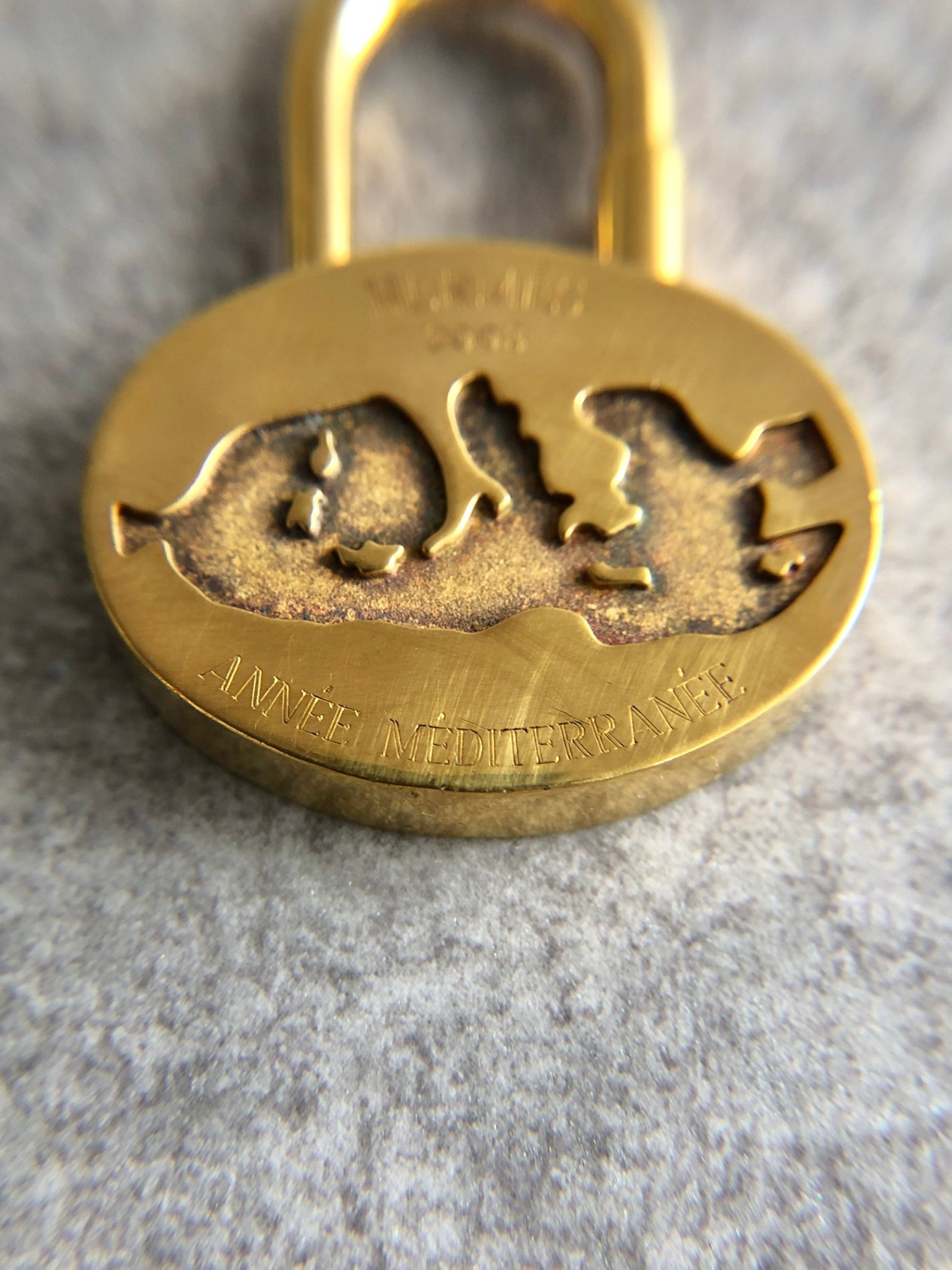 HERMES Padlock Gold Vintage zmavc5
