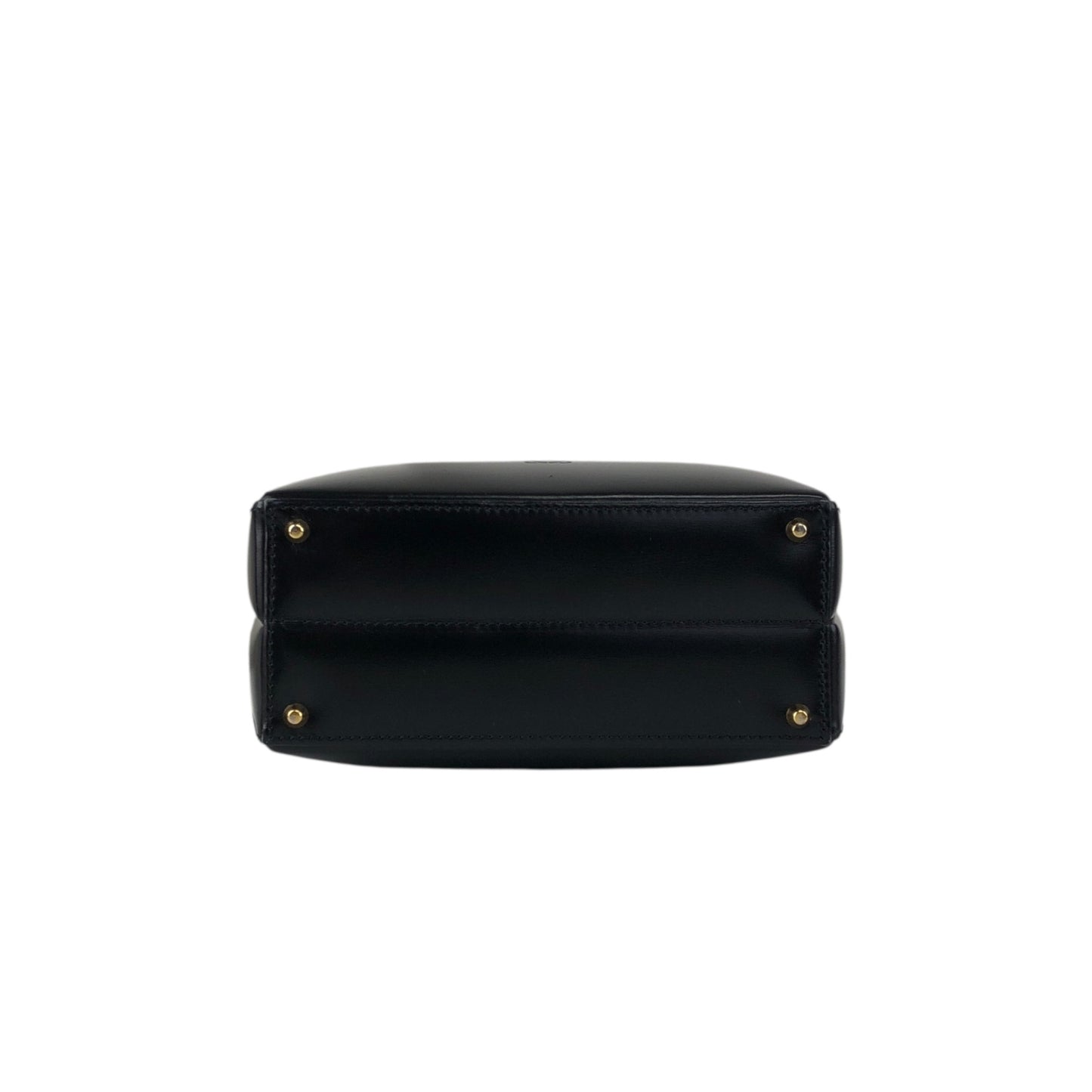 LOEWE Anagram Top Handle Handbag Vanity bag Black Vintage nxkdzt