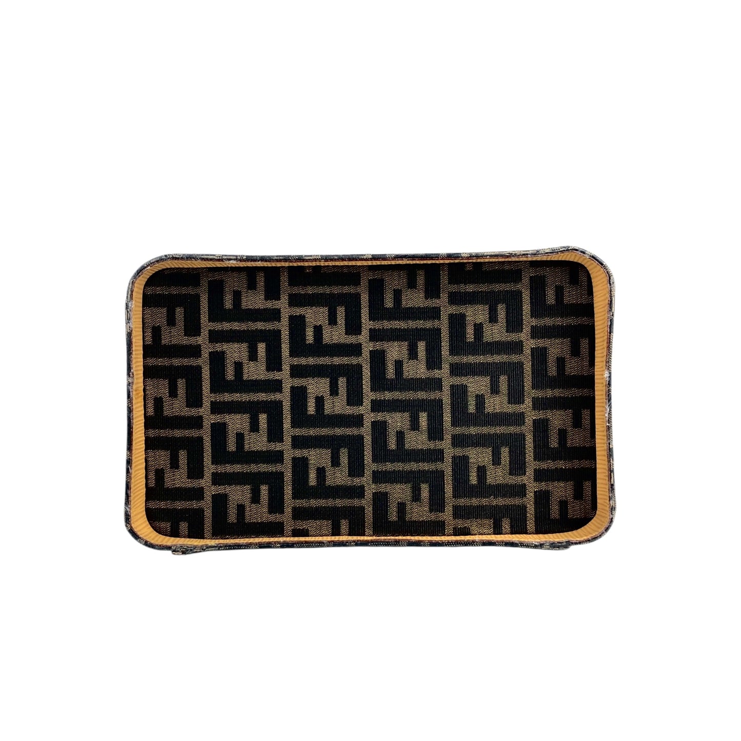 FENDI Zucca 兩用手袋 單肩包 棕色 復古 zxeb84