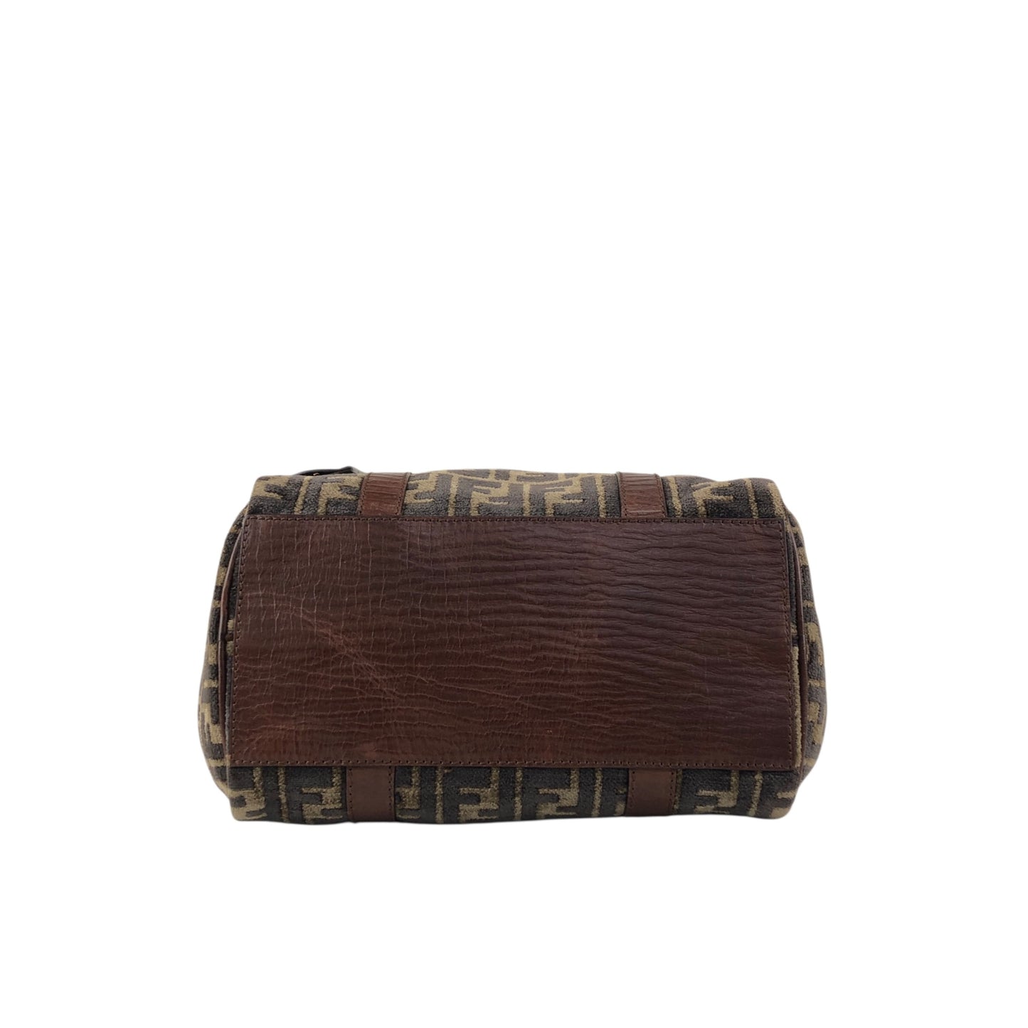FENDI Zucca Small Boston bag Brown Vintage g7vd3e