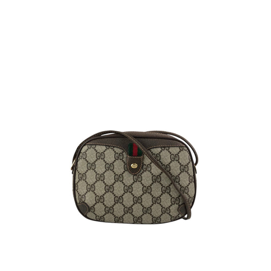 GUCCI Sherry Line Shoulder bag Brown Vintage jvfkhp