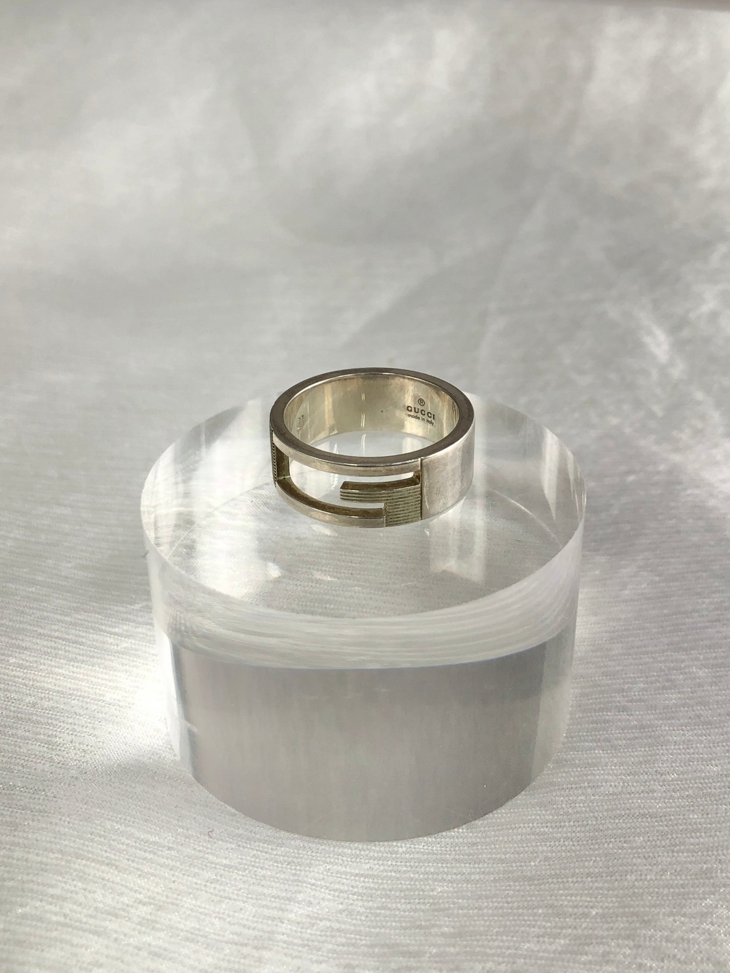 GUCCI 戒指 SILVER925 銀 復古 f5zbnd
