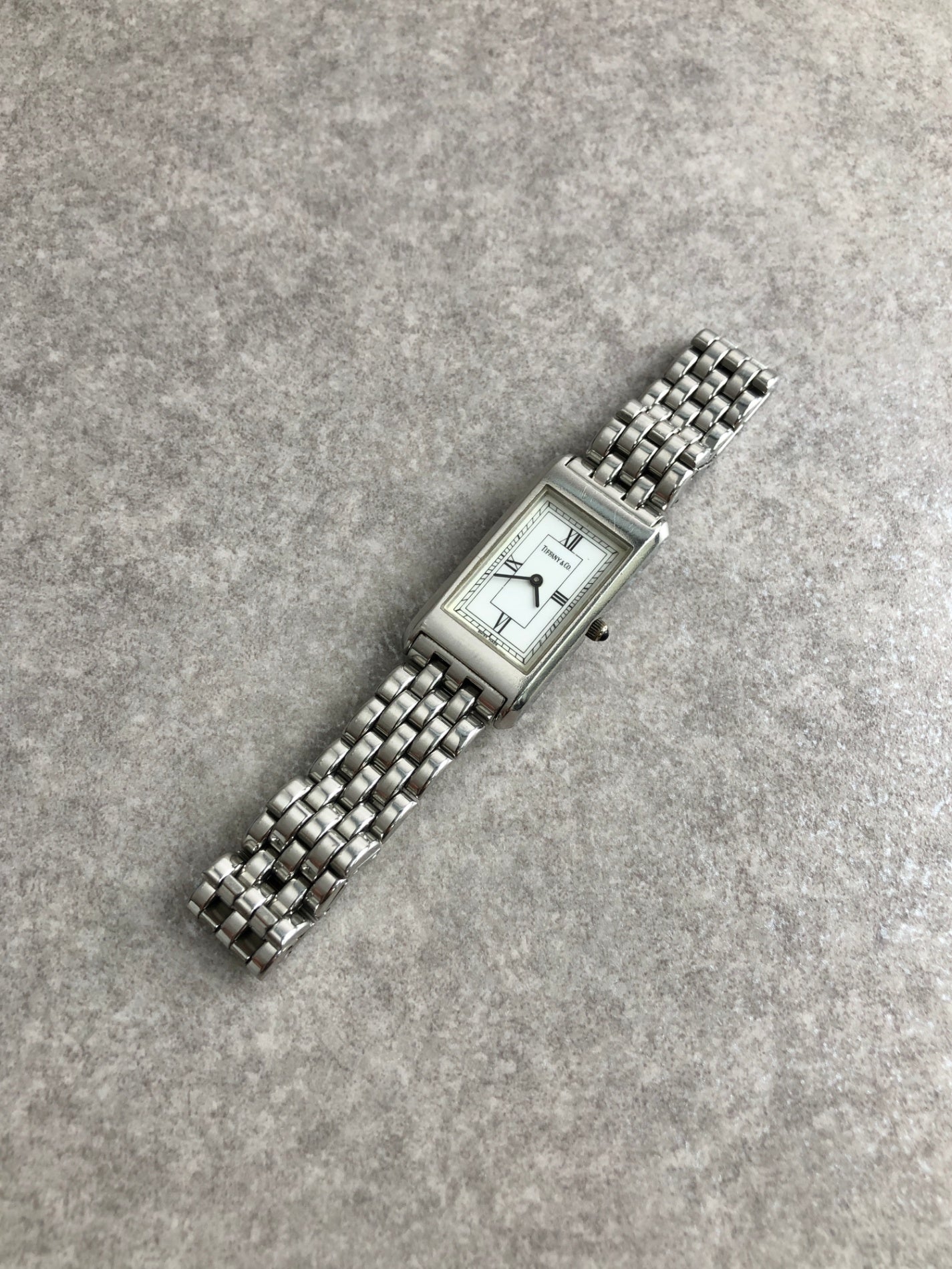 Tiffany & Co. Watch Silver Vintage fjigzf