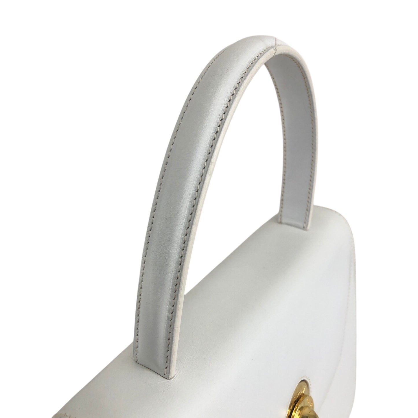CELINE Starball Handbag White Vintage 4tutme