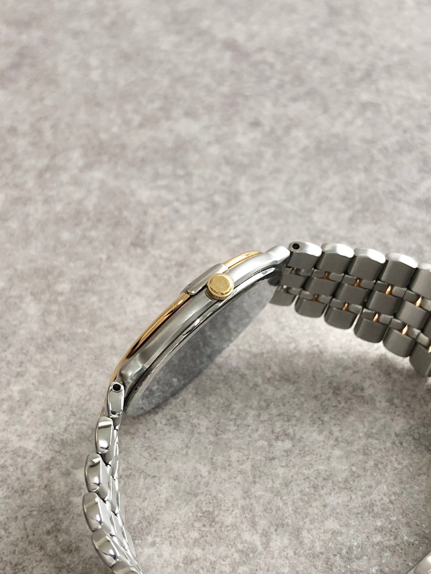 Yves Saint Laurent Watch Silver×Gold 107814 Vintage jzg86r