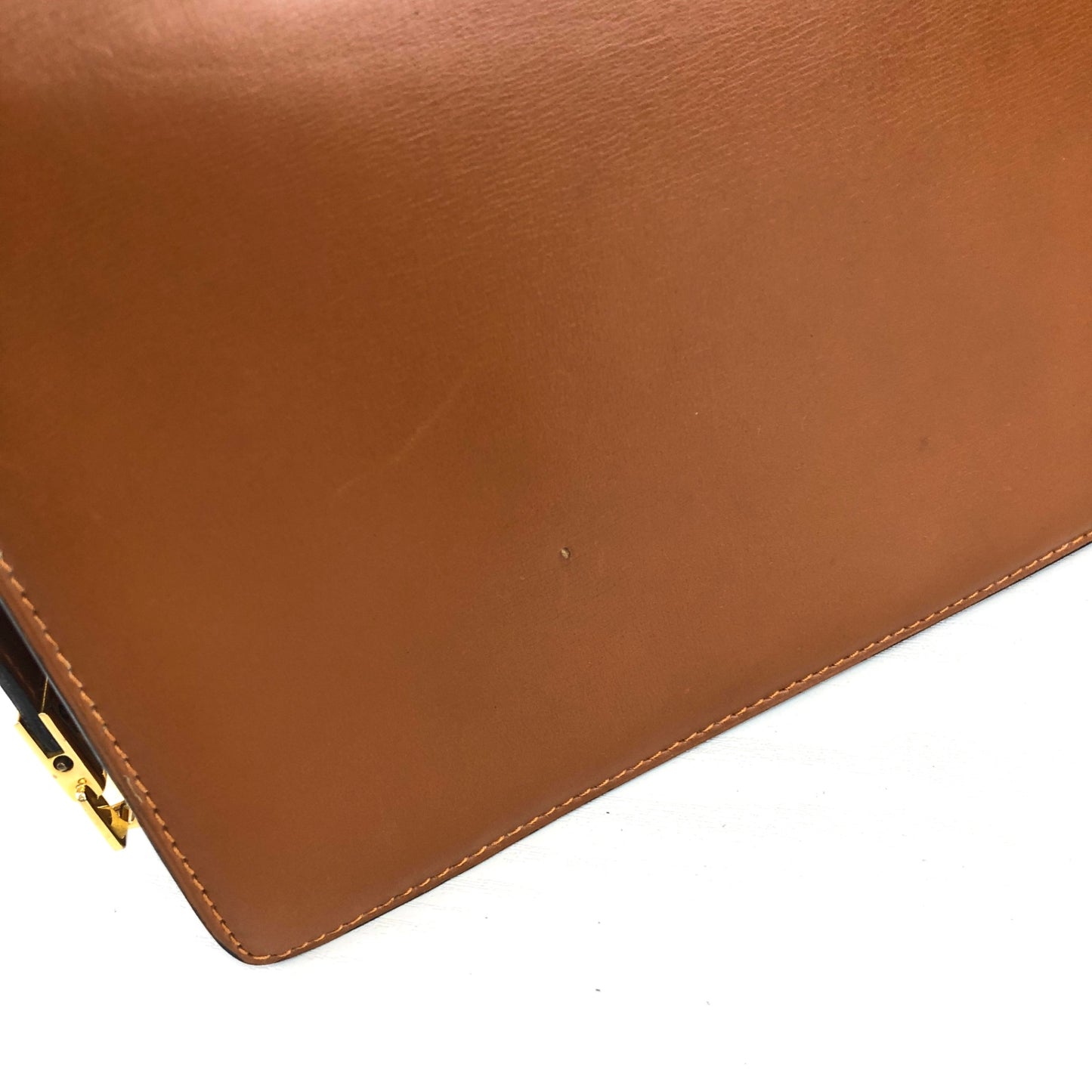 CELINE Horse Bit 肩背包 棕色 復古 zjkkfe