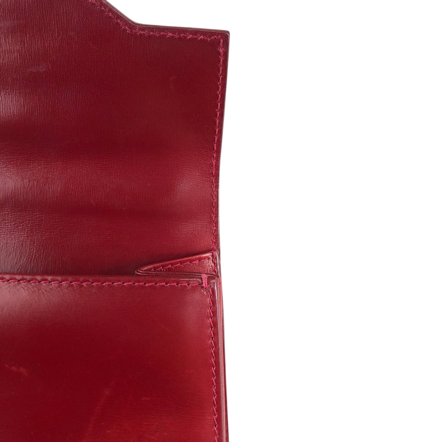 GUCCI Two-way Handbag Shoulder bag Red Vintage stnb53