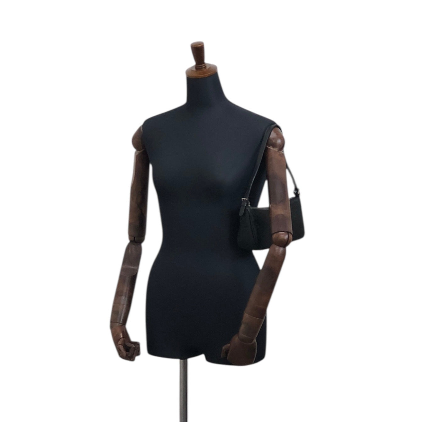 CELINE Shoulder bag Hobobag Black Vintage ygiapy