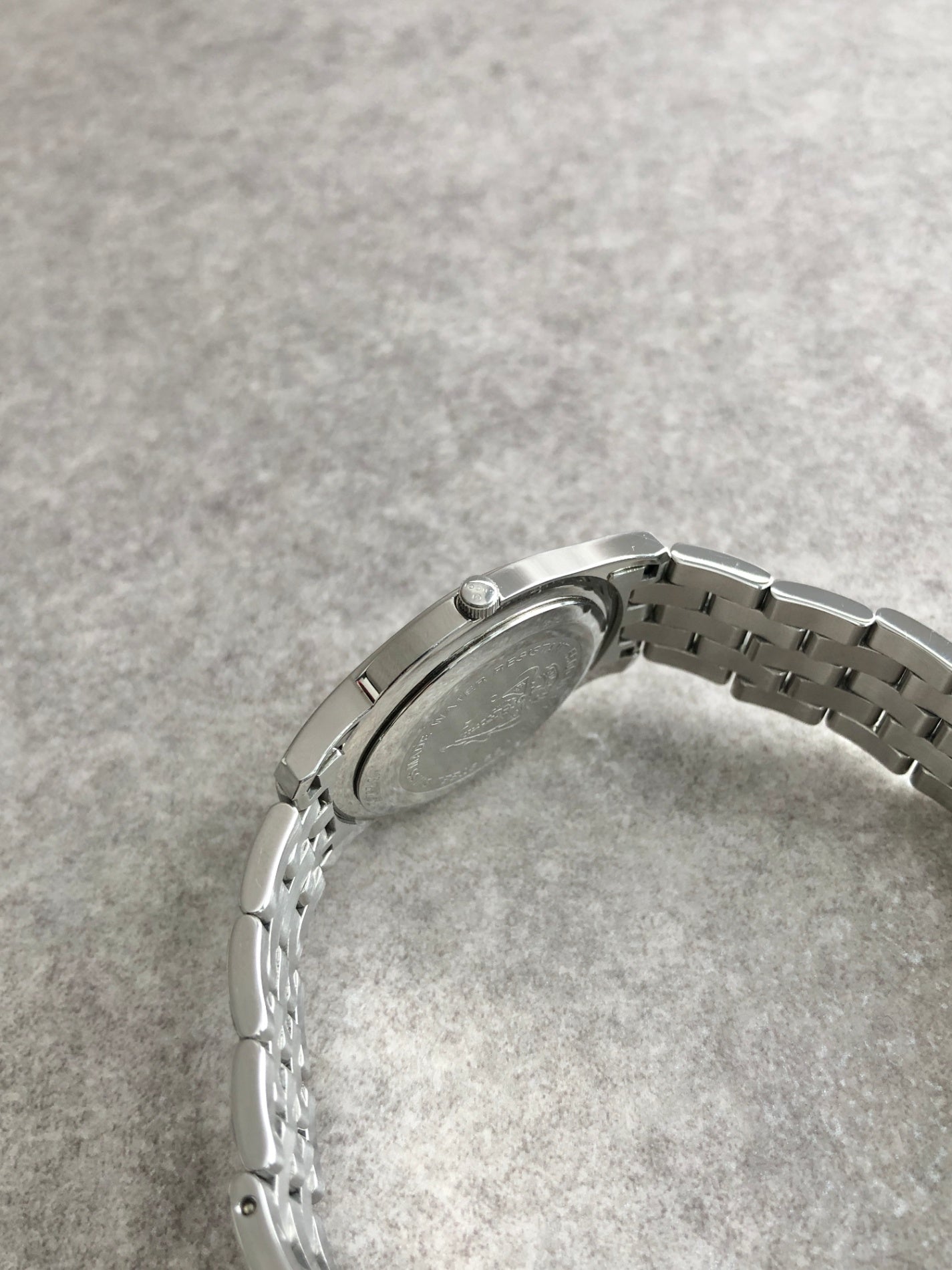 GUCCI Watch Silver 5500M Vintage 23ex72