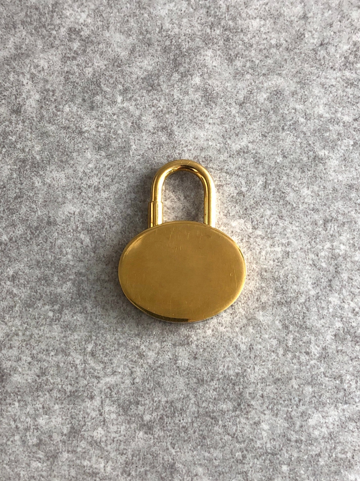 HERMES Padlock Gold Vintage zmavc5