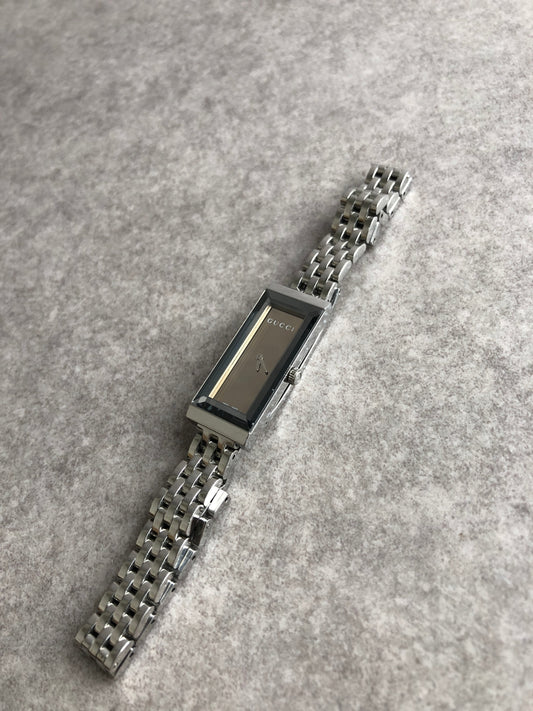 GUCCI Watch Silver 127.5 Vintage inj62x