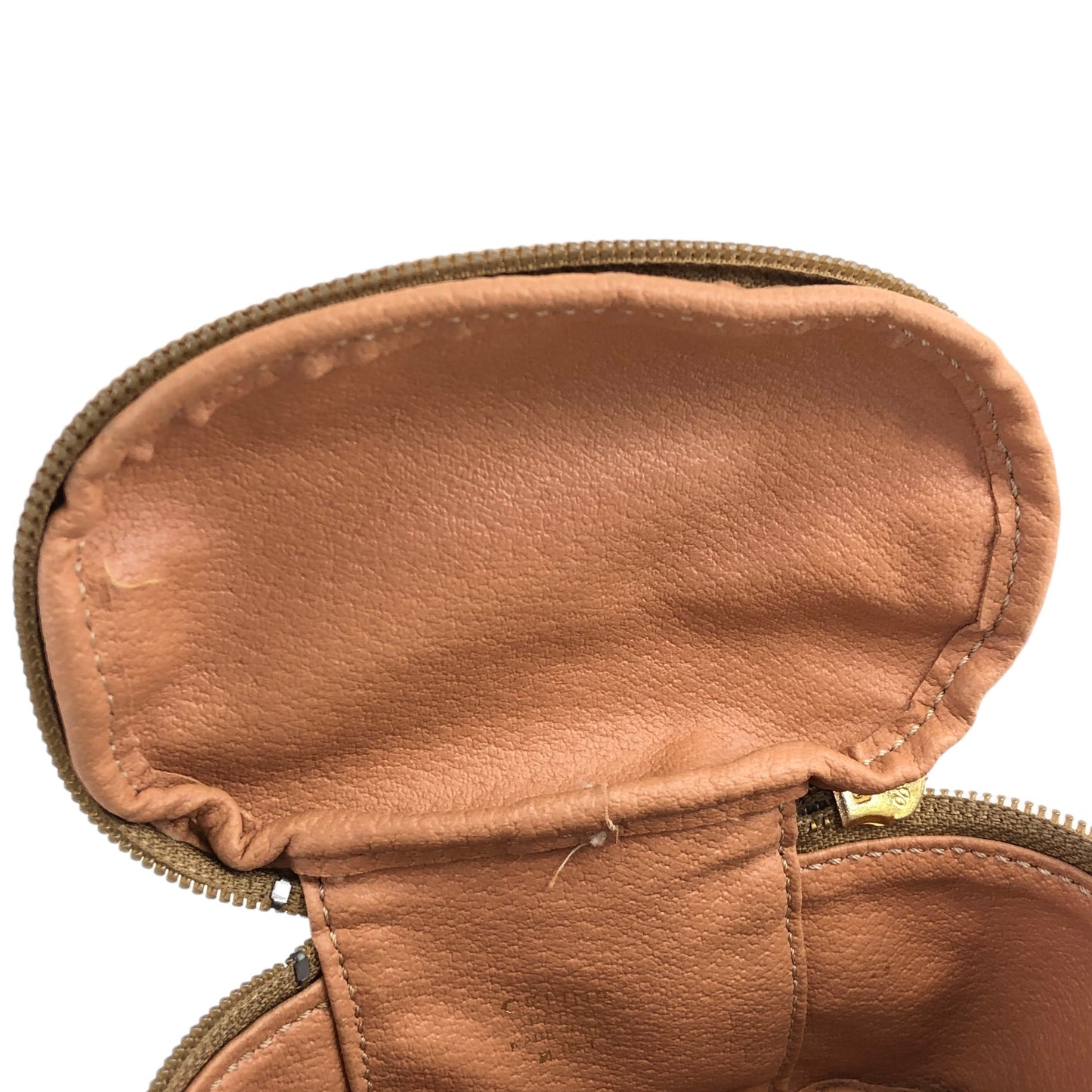 CELINE Macadam Pouch Brown Vintage rxugvz