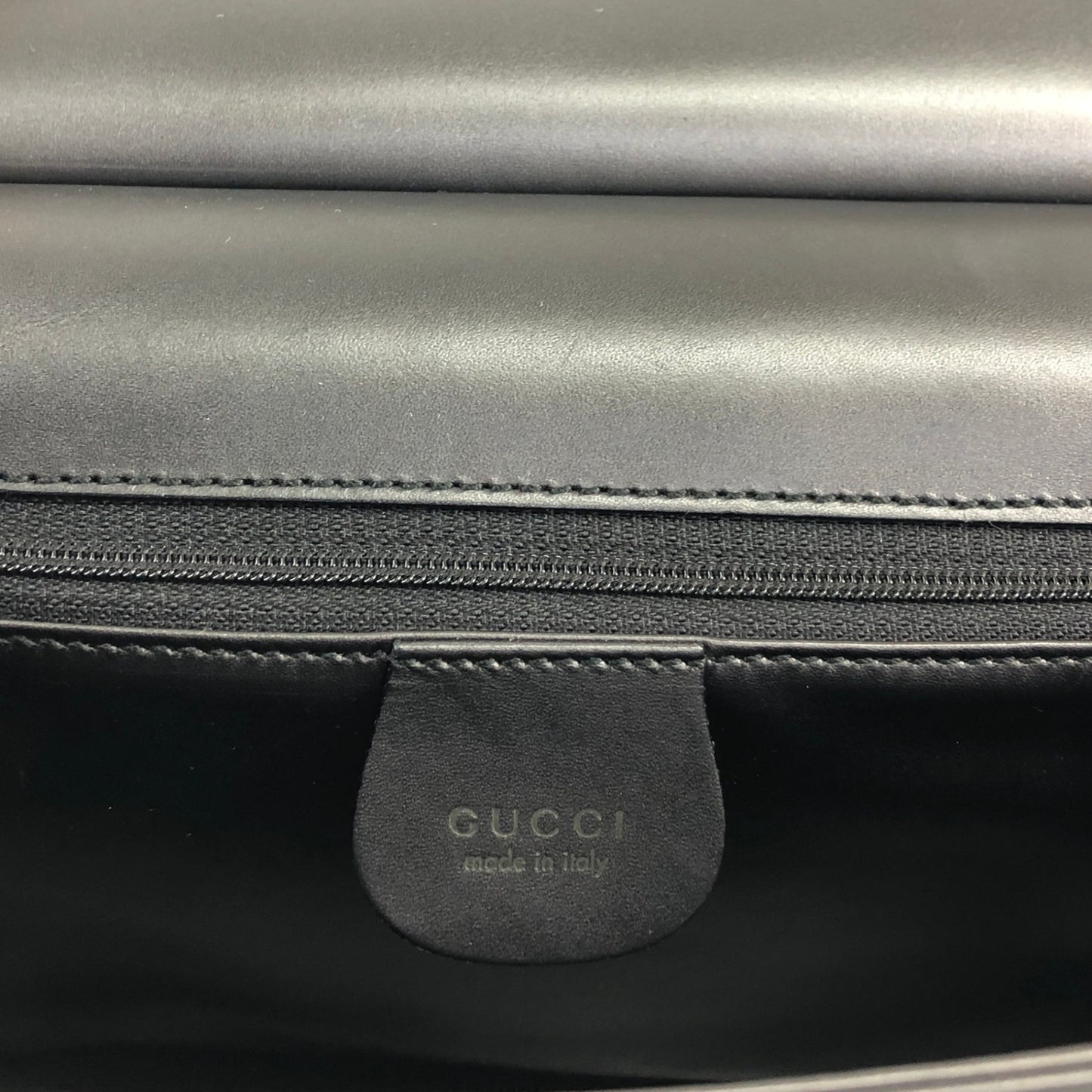 GUCCI Shoulder bag Gray Vintage tfg2zv