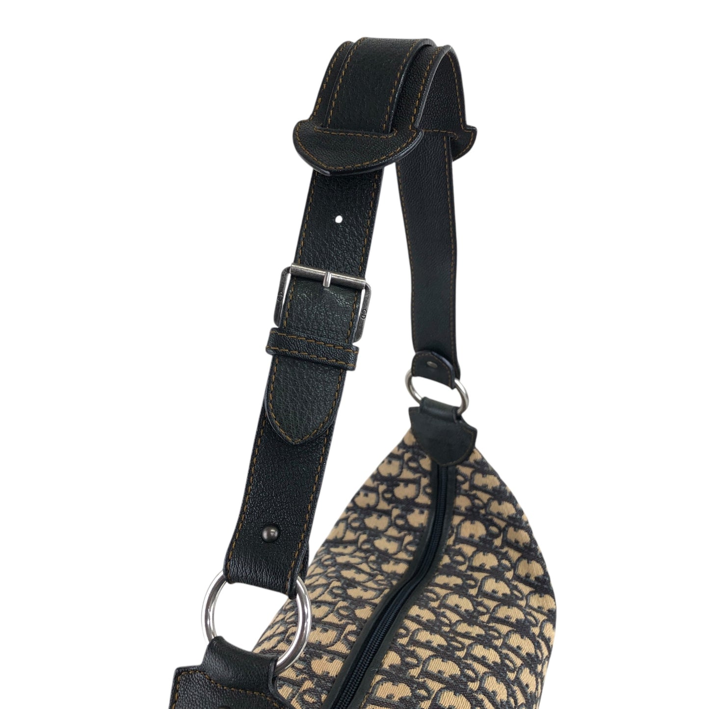 Christian Dior Trotter 單肩包 Hobobag 海軍藍 Vintage emrsvh