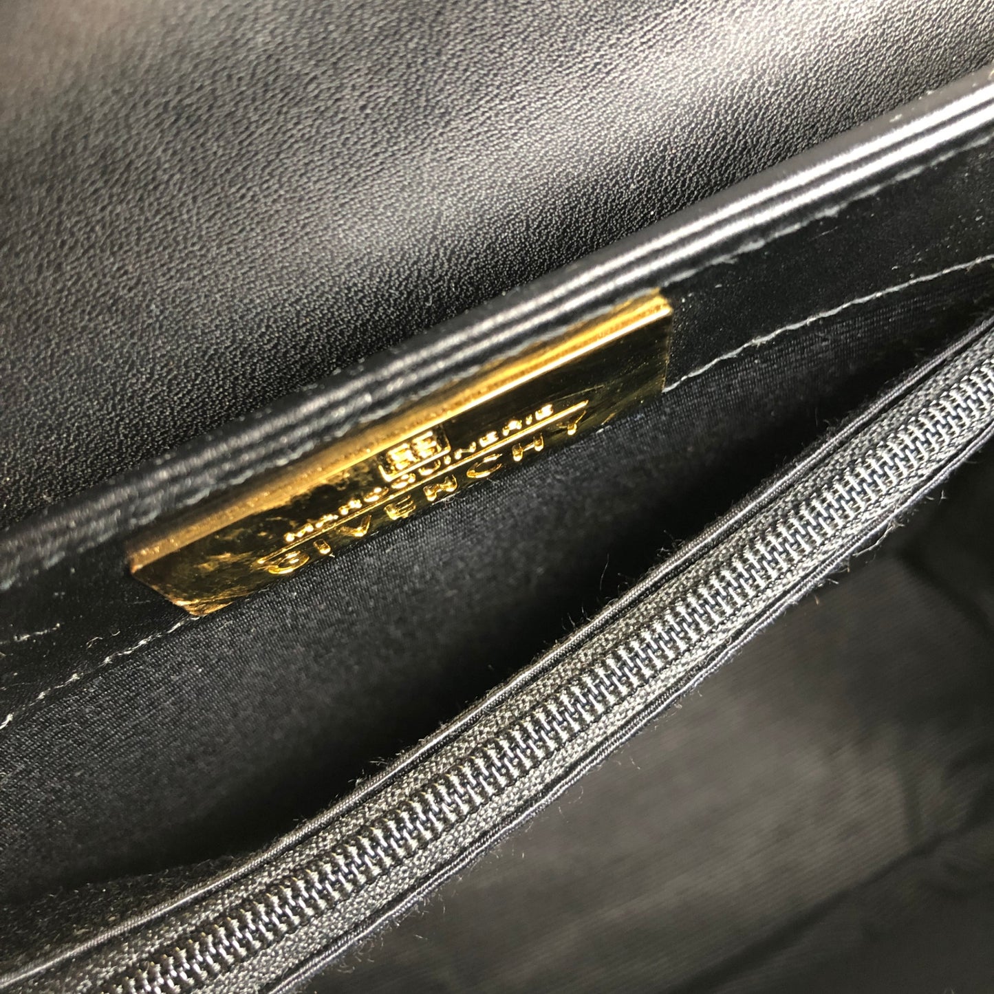 GIVENCHY Handbag Vanity bag Black Vintage tba8s3
