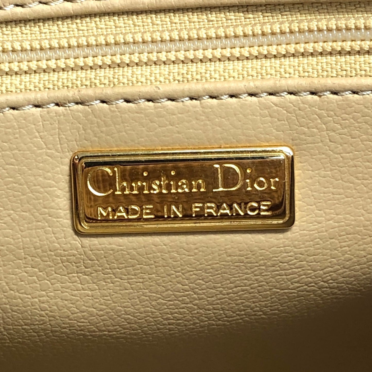 Christian Dior CD Logo 肩背包 駝色 復古 vnnr4u