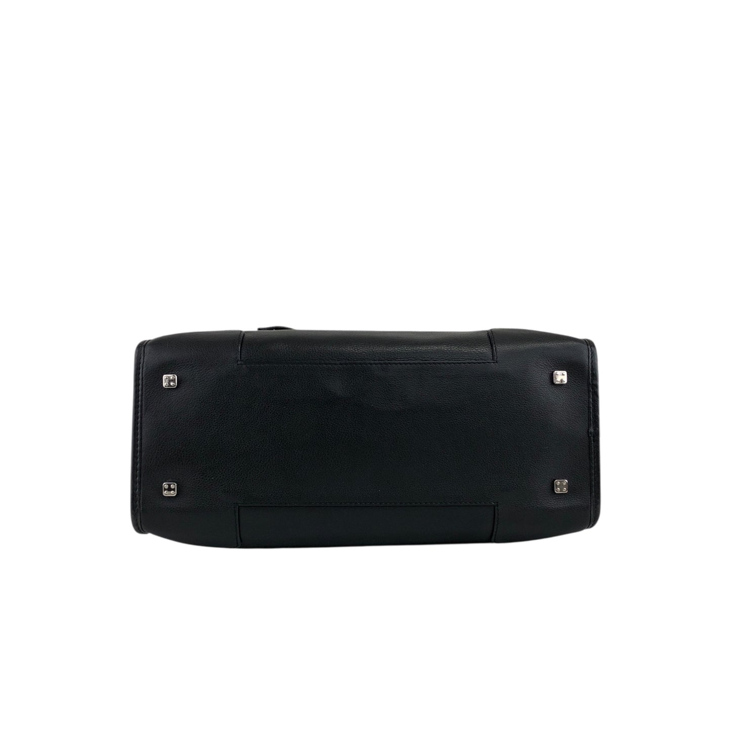 LOEWE Amazona28 Anagram Handbag Boston bag Black Vintage z3tif8