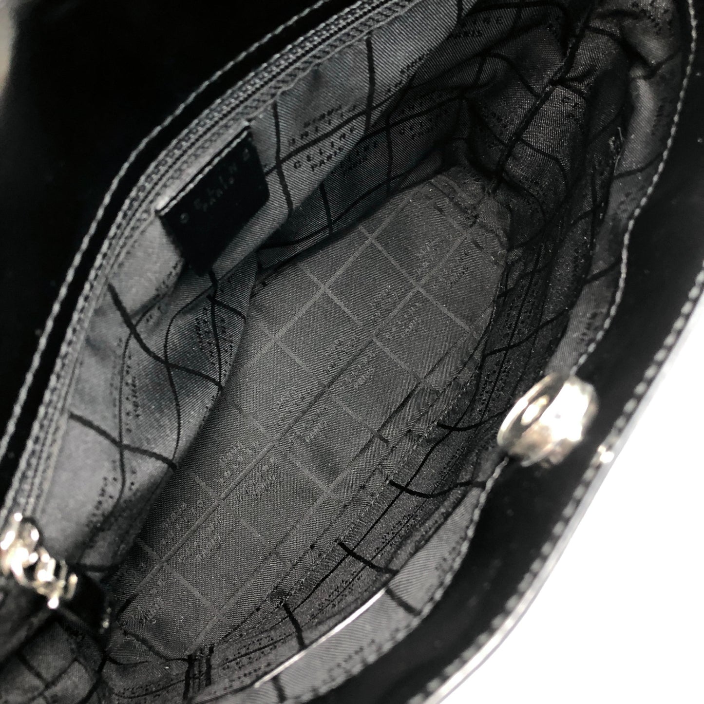 CELINE Logo Handbag Black Vintage vzeeur