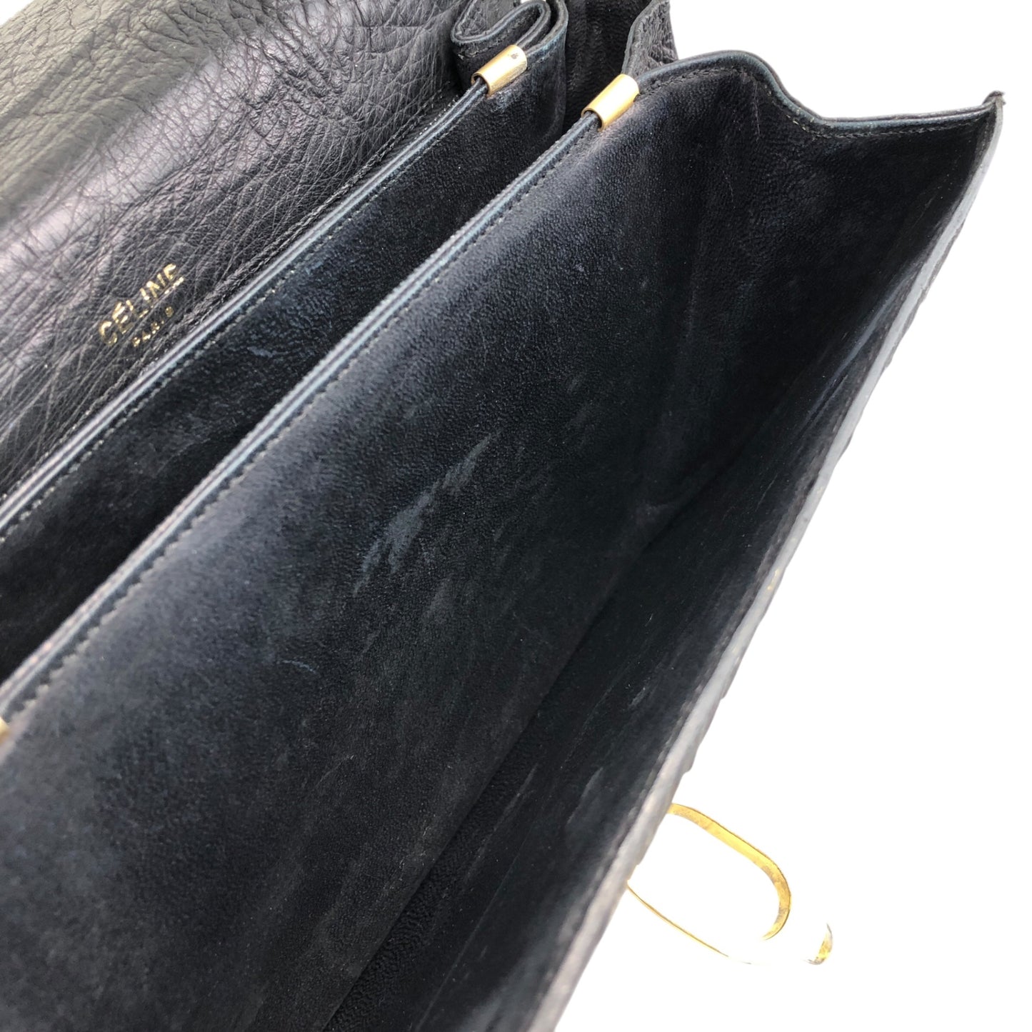 CELINE Blason 肩背包 黑色復古 chzr8e