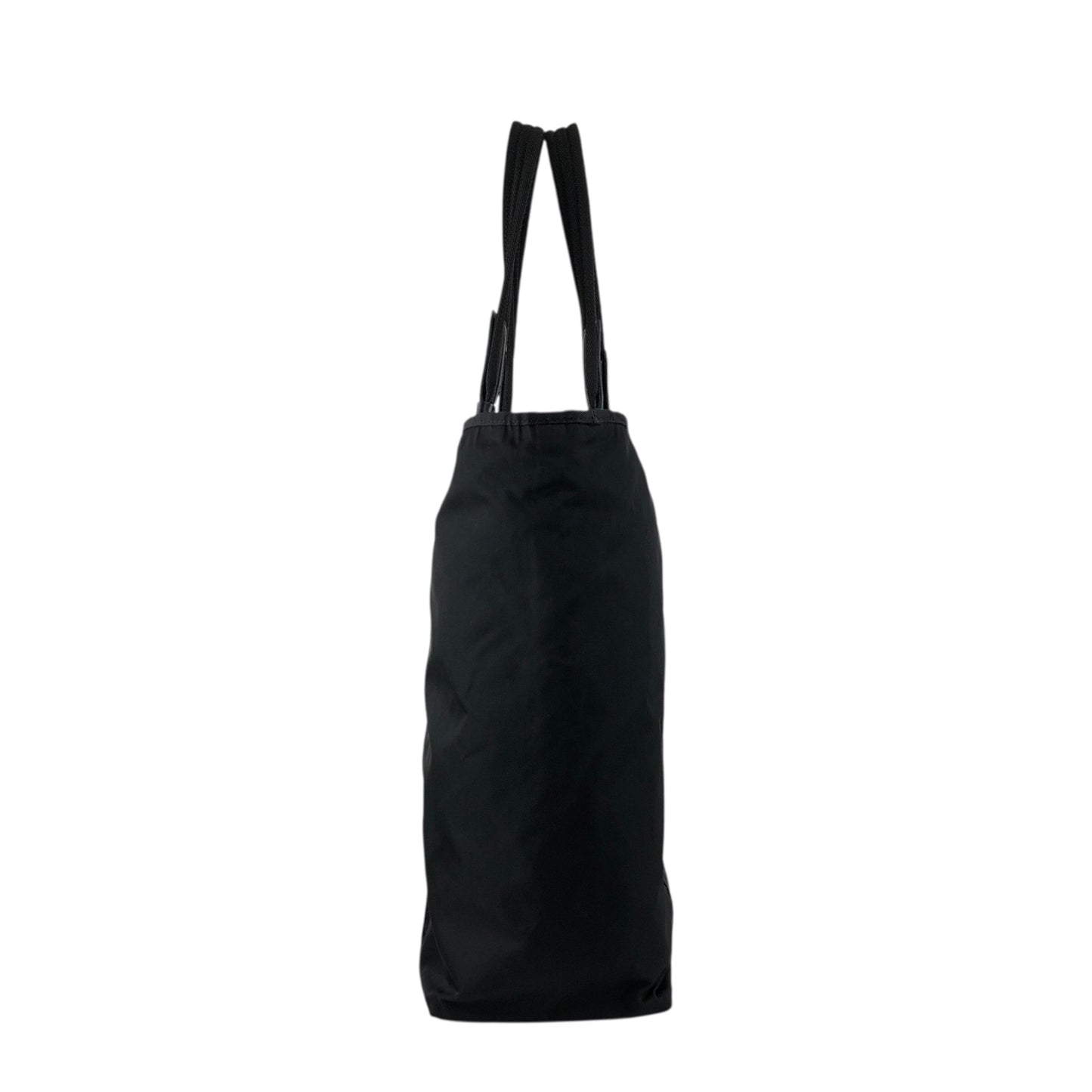 PRADA Tessuto Triangle Logo Totebag Black Vintage ehdcz6