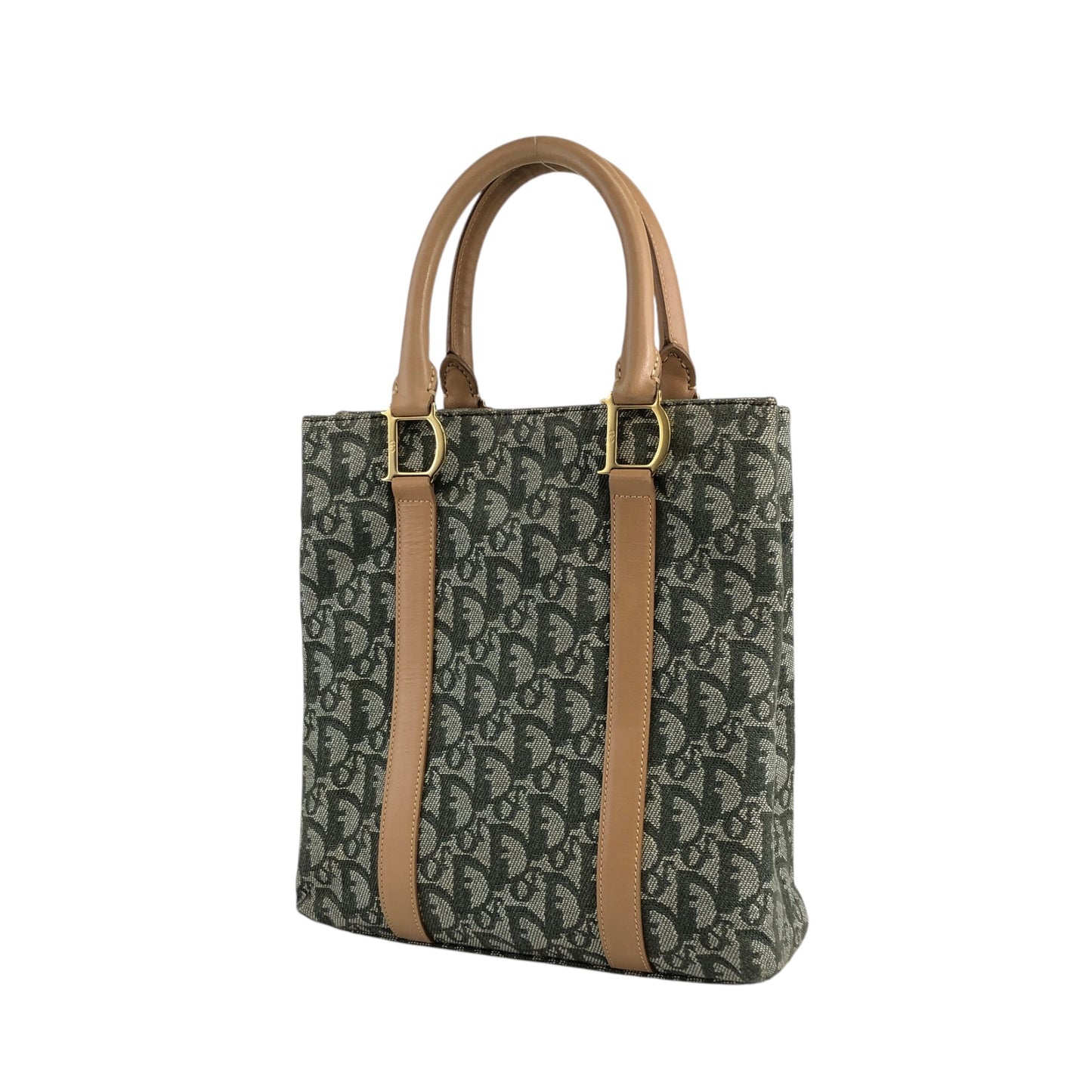 Christian Dior Trotter Handbag Green Vintage vcheai
