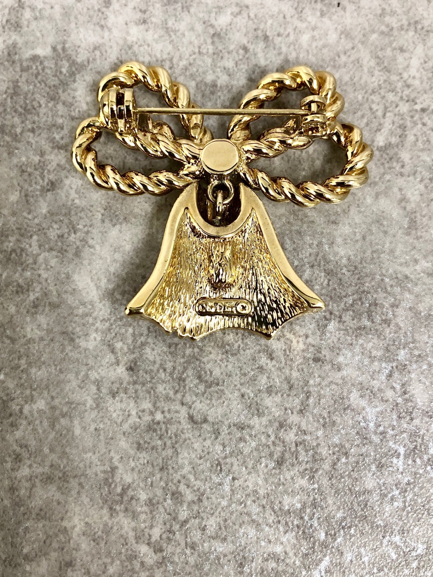 Christian Dior Brooch Gold Vintage j37x4j