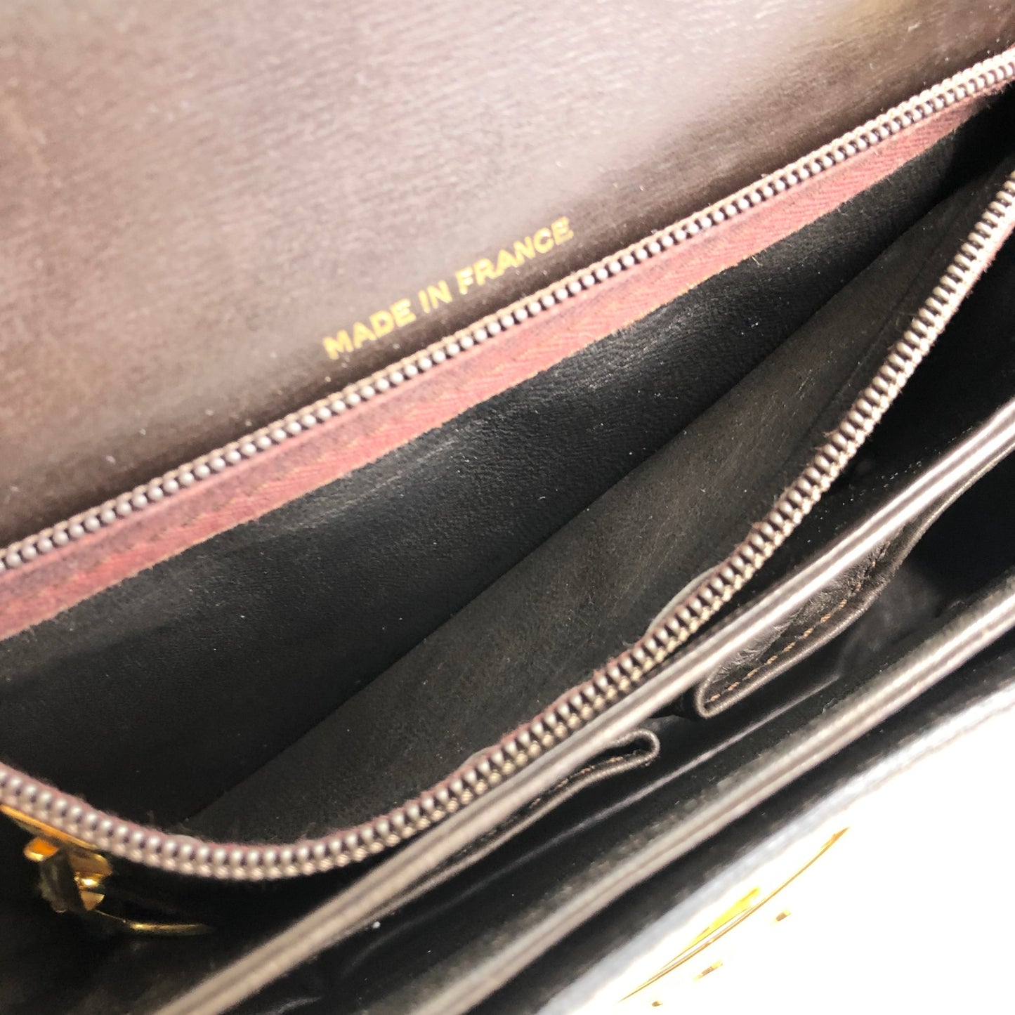 CELINE Triomphe Shoulder bag Brown Vintage xeaff4