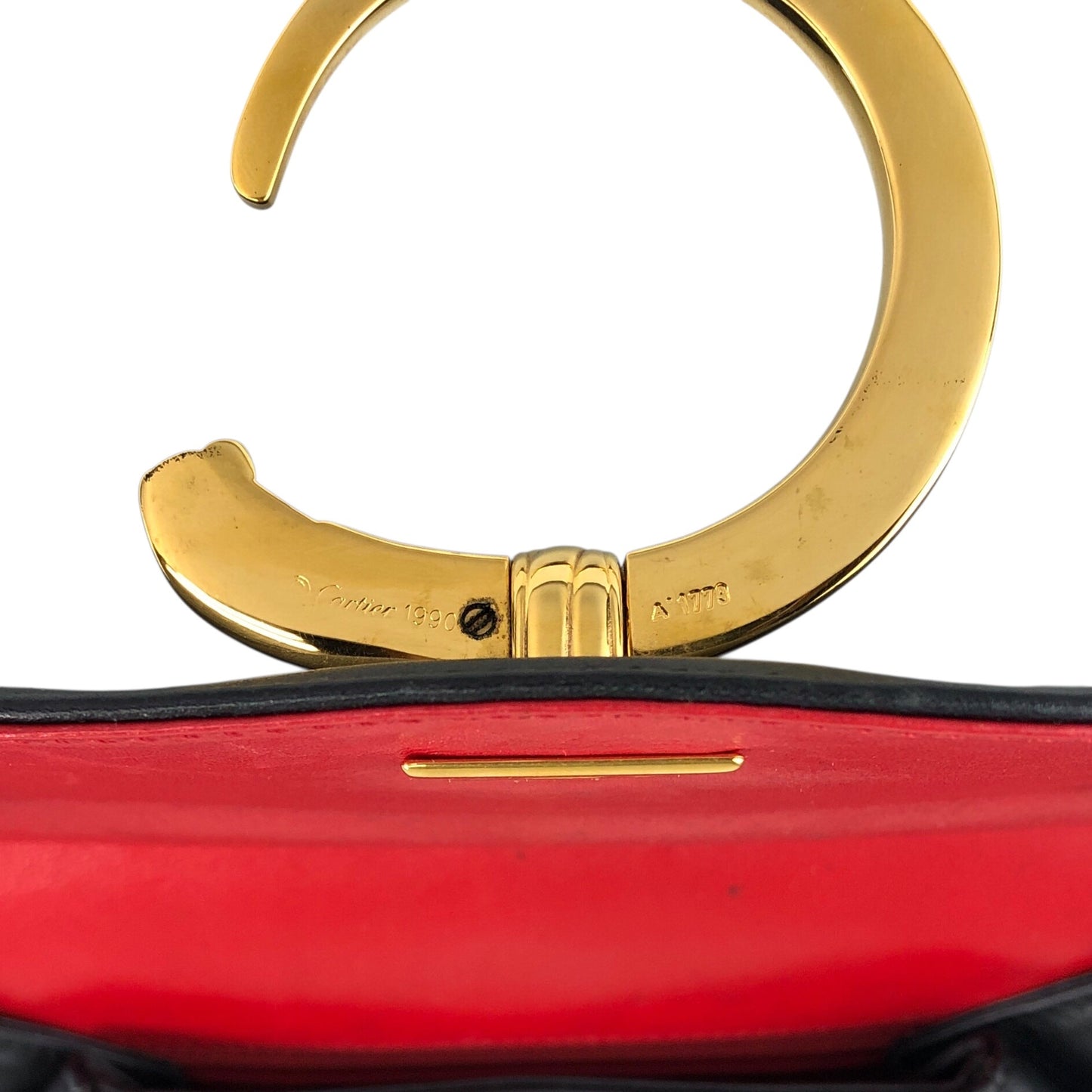 Cartier Clutch bag Black Vintage izesz7