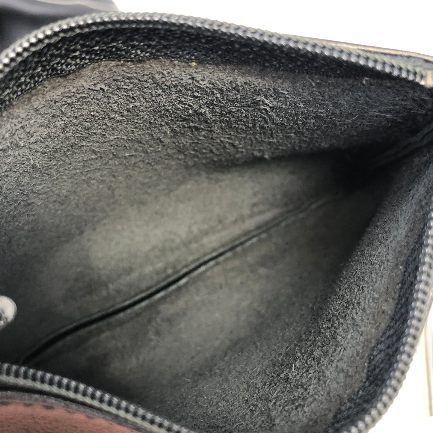 CELINE Horse Bit Leather Backpack Black Vintage fp635u