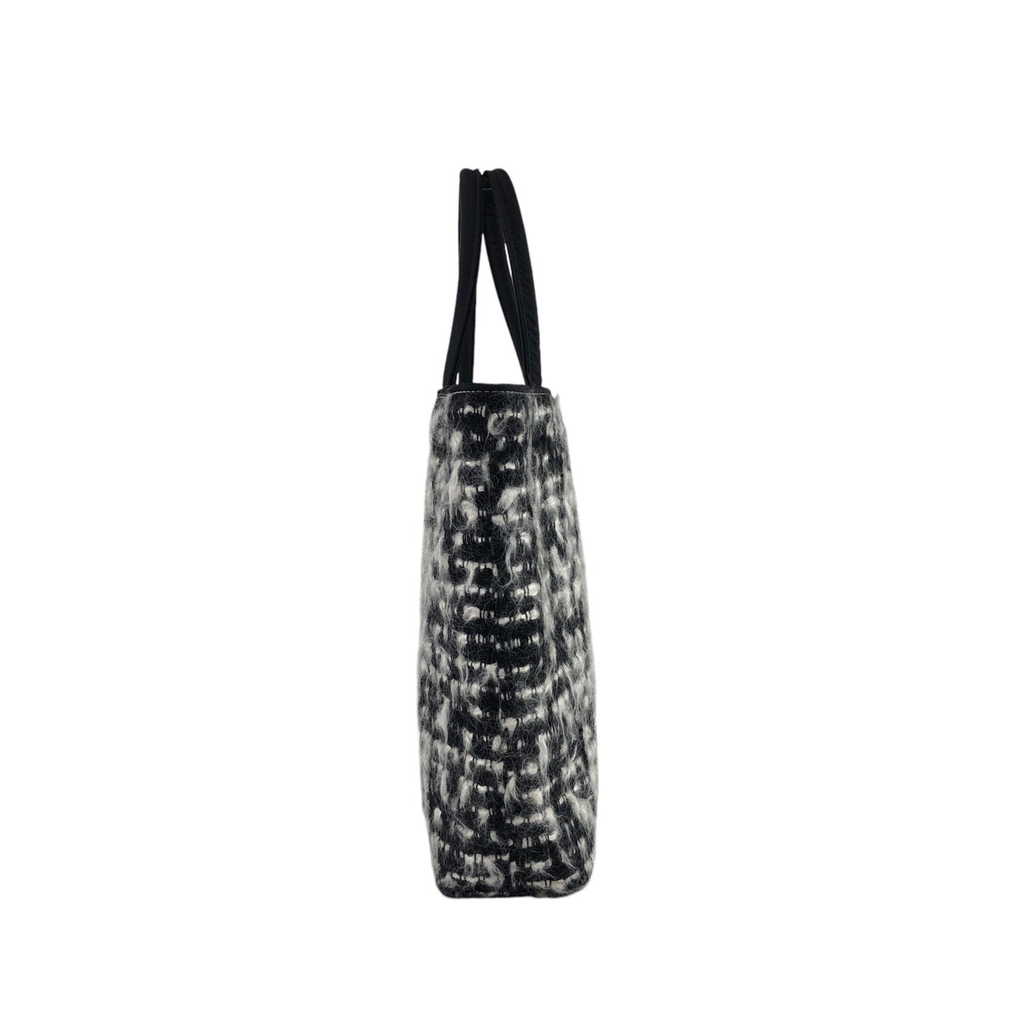 Christian Dior Logo Handbag Black White Vintage ny7jtf