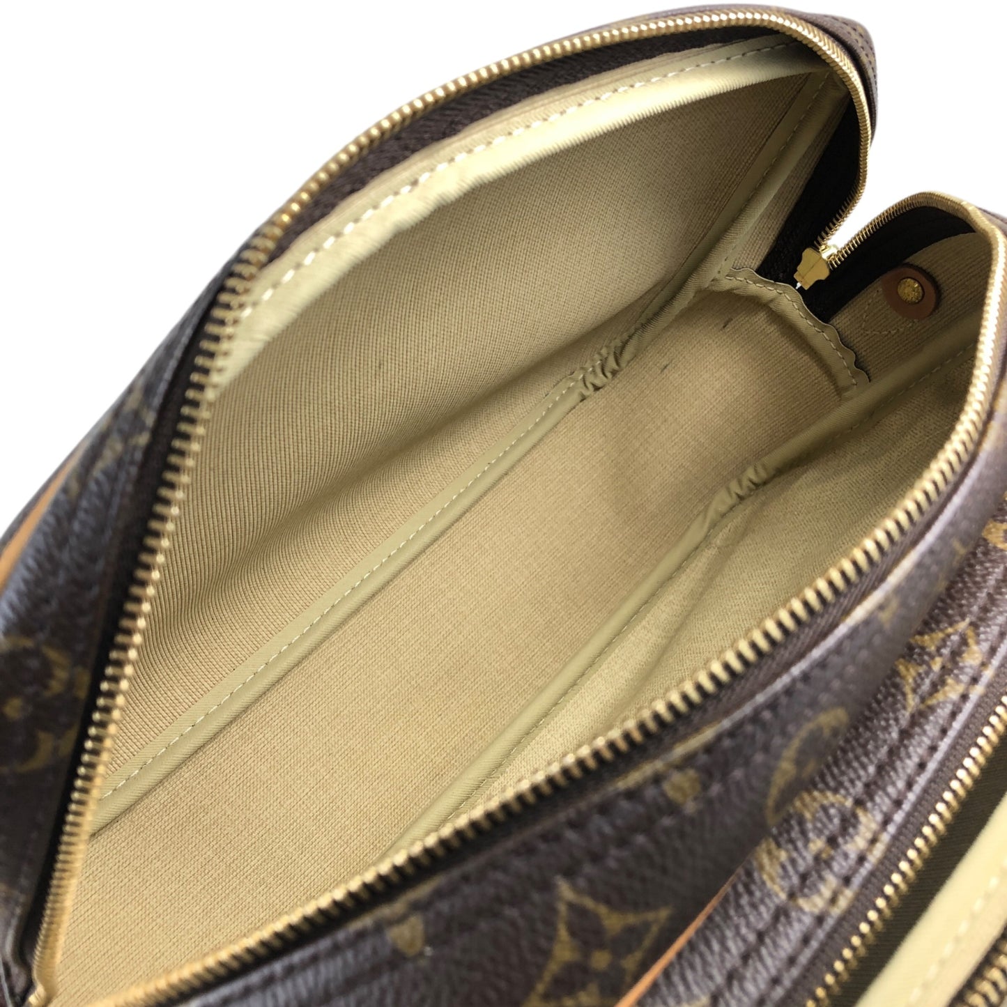 LOUIS VUITTON Monogram Shoulder bag Brown M45254 Vintage ppsgxs