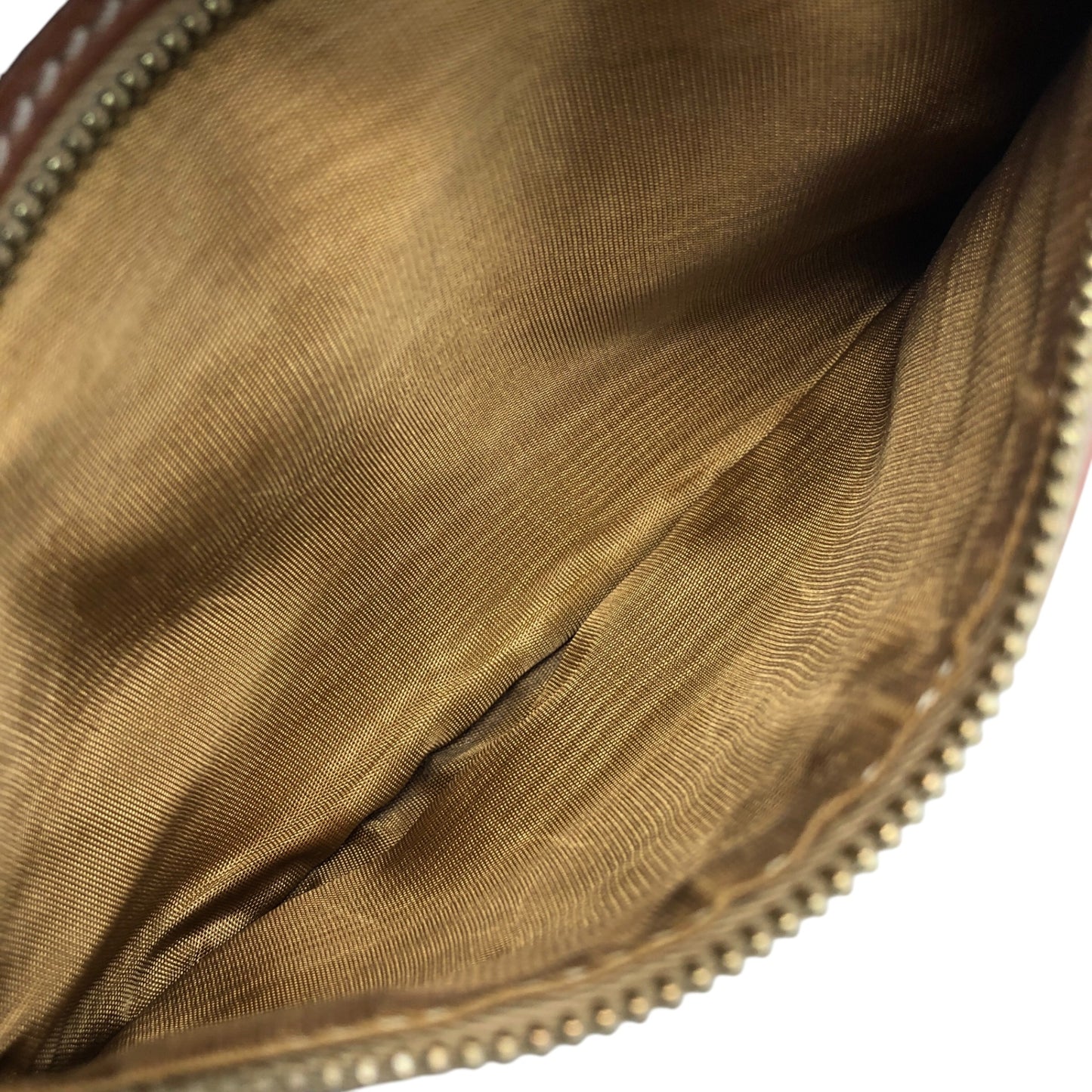 CELINE Macadam Blason Round Shoulder bag Brown Vintage 832m4p