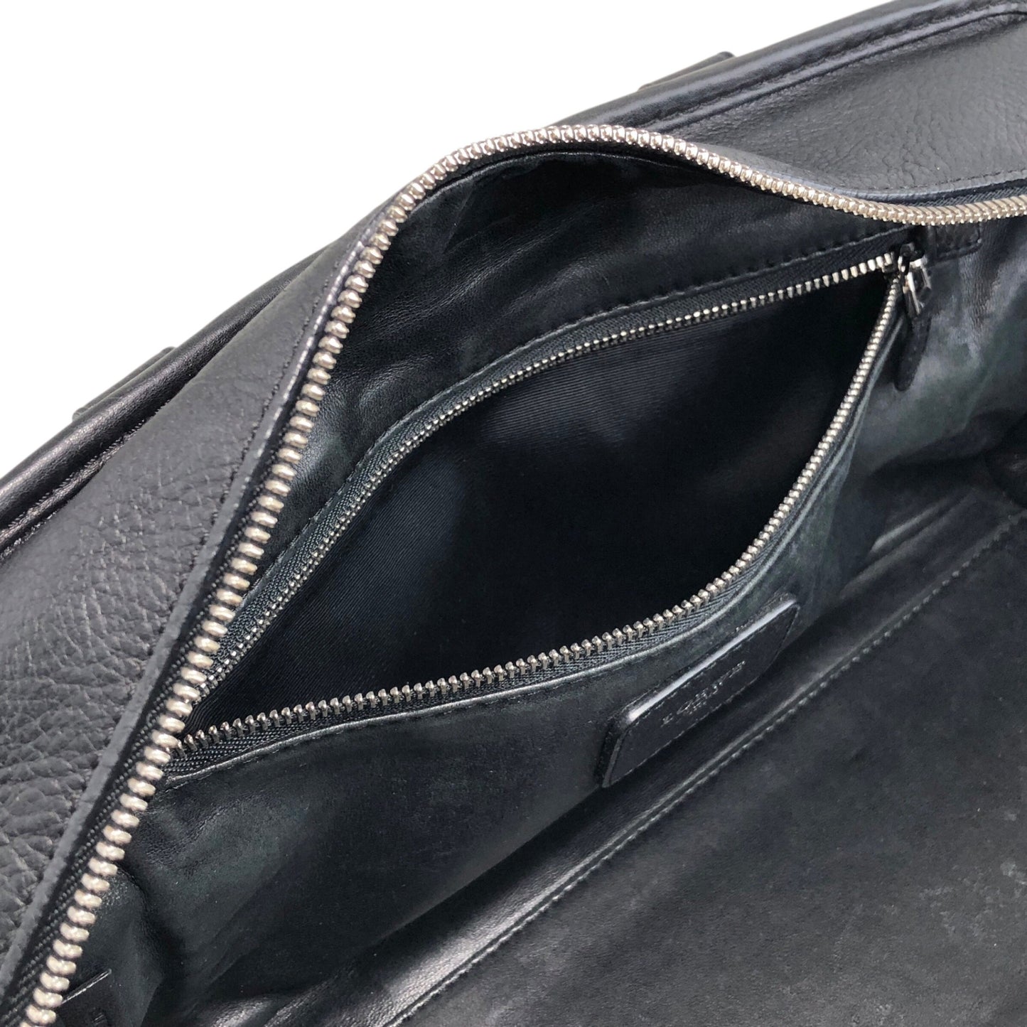 LOEWE Amazona28 Padlock Small Boston bag Handbag Black Vintage vbp8aw