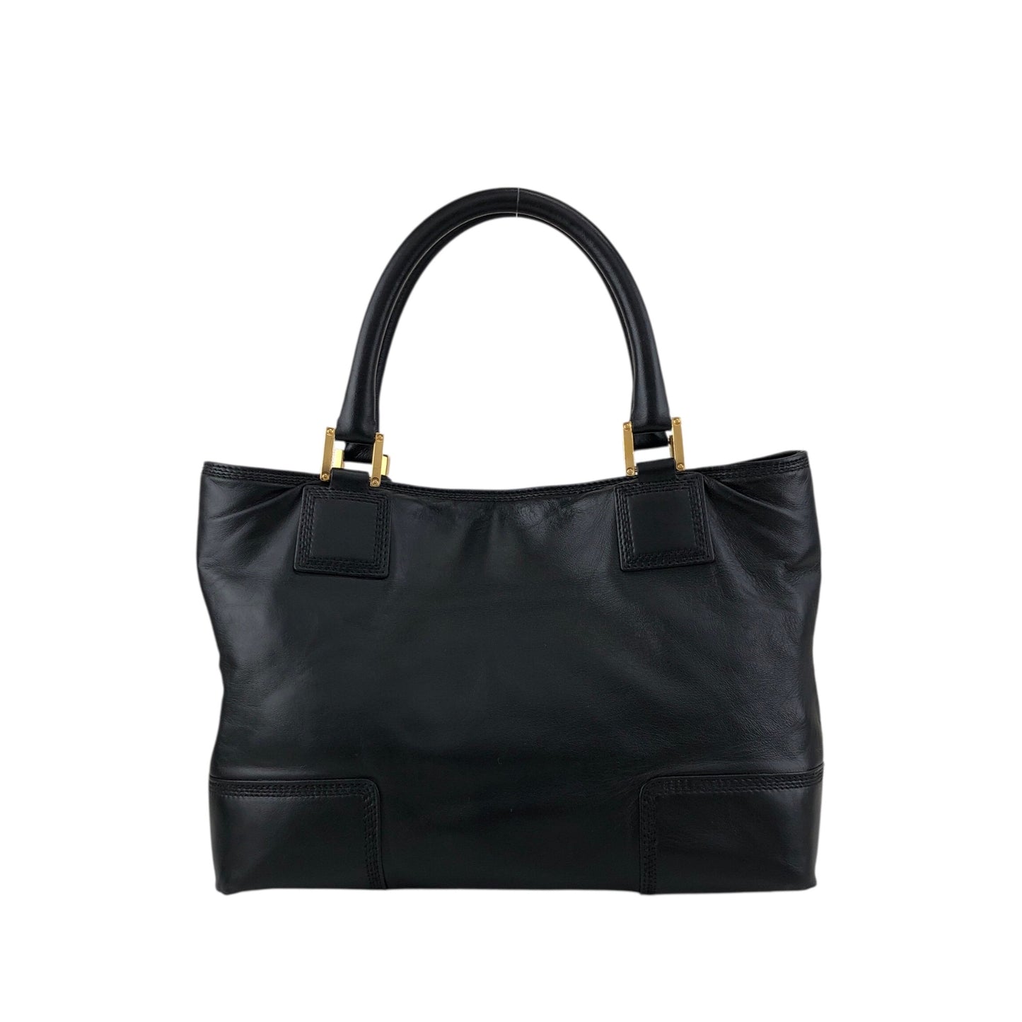 LOEWE Anagram Totebag Black Vintage ycheug