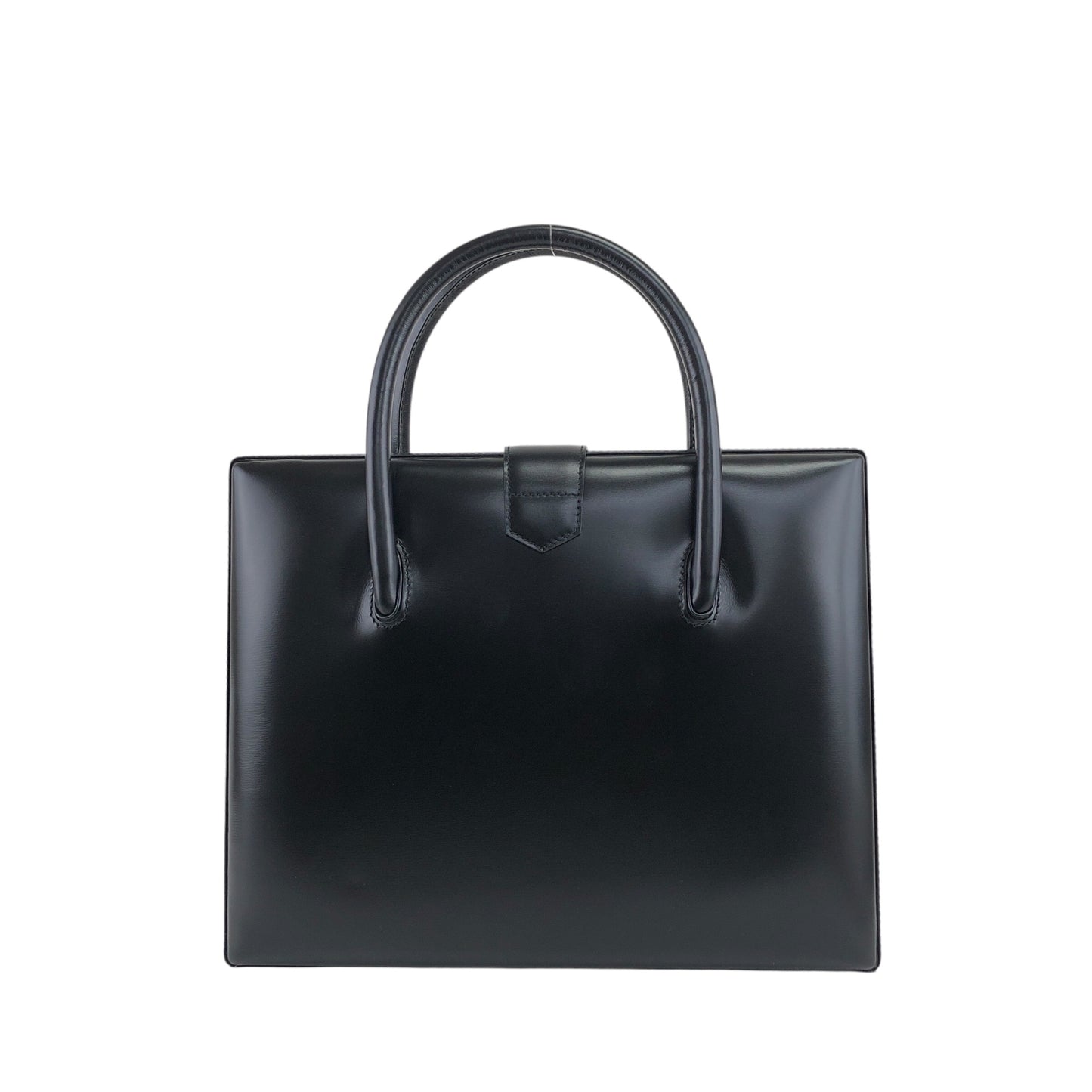LOEWE Anagram Handbag Black Vintage f66py8